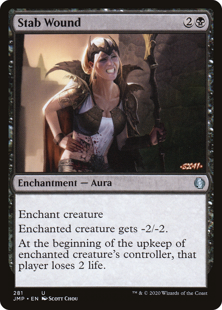 Stab Wound — Jumpstart — Magic: The Gathering