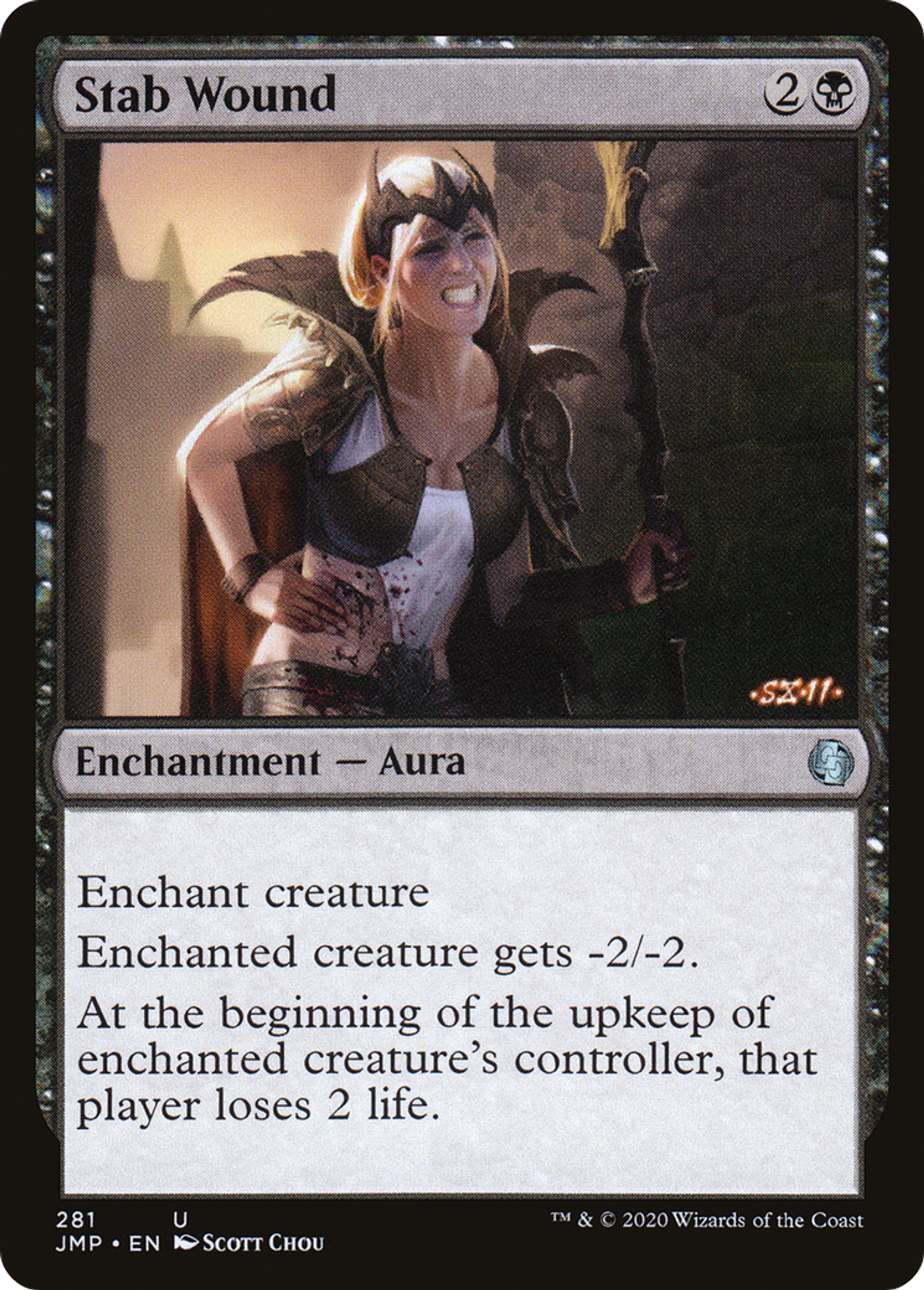 Blessure d'arme blanche — Jumpstart — Magic: The Gathering