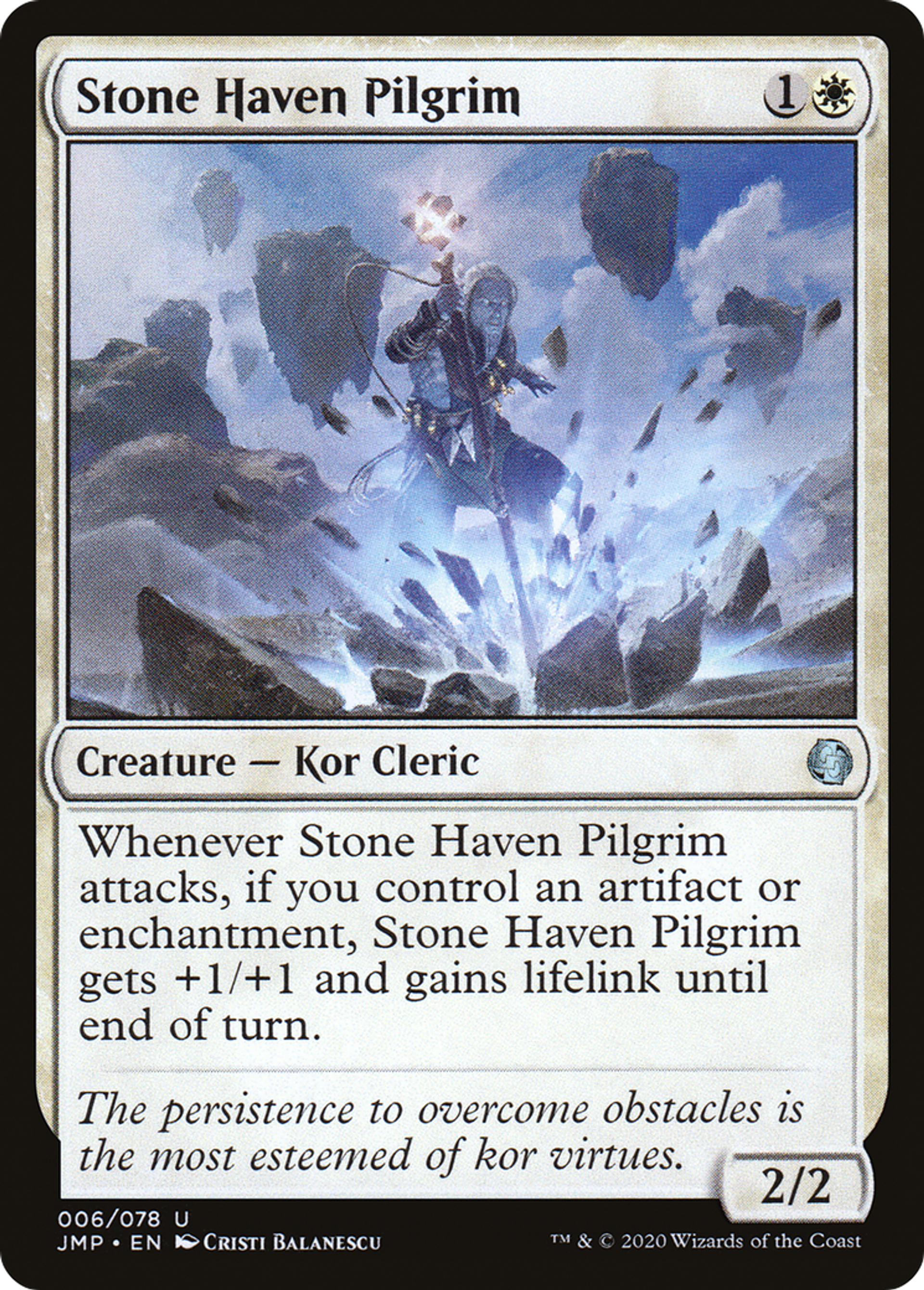 Stone Haven Pilgrim — Jumpstart — Magic: The Gathering