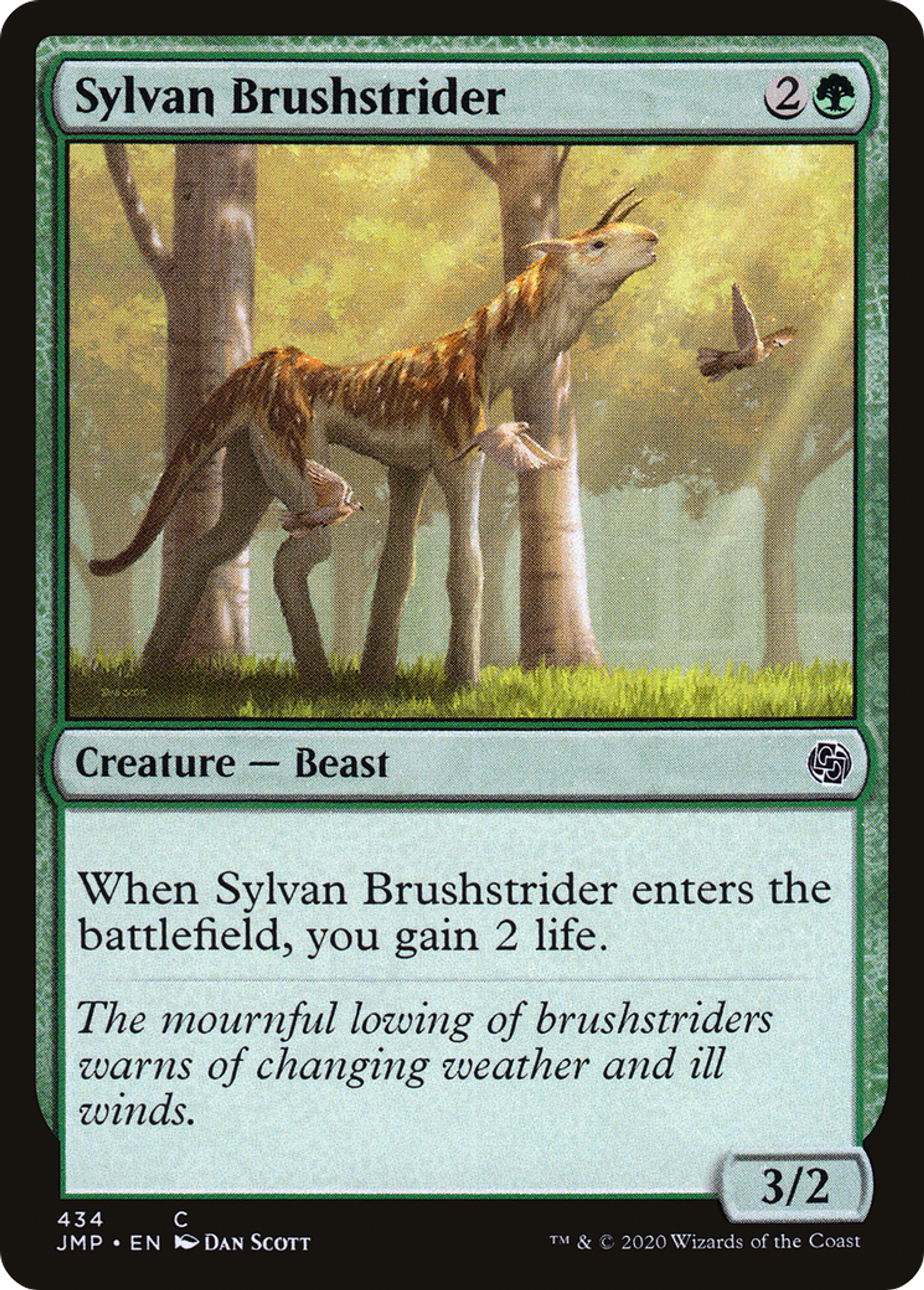 Sylvan Brushstrider — Jumpstart — Magic: The Gathering