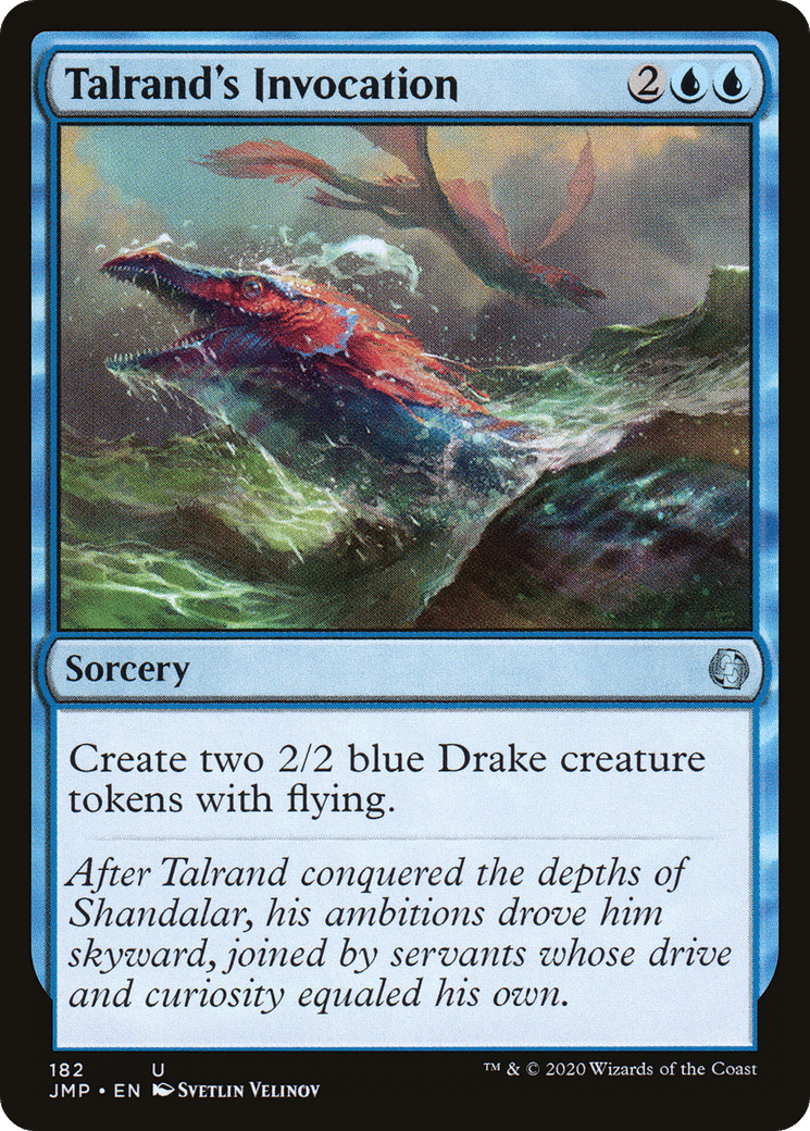 Talrand's Invocation — Jumpstart — Magic: The Gathering