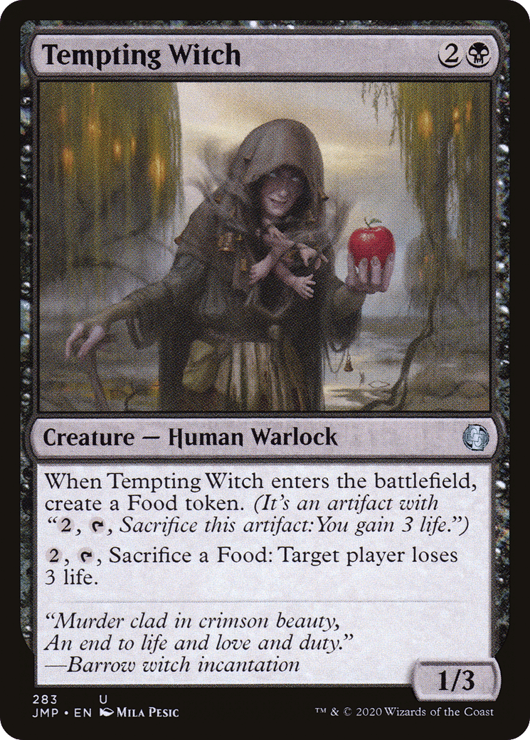 Tempting Witch — Jumpstart — Magic: The Gathering