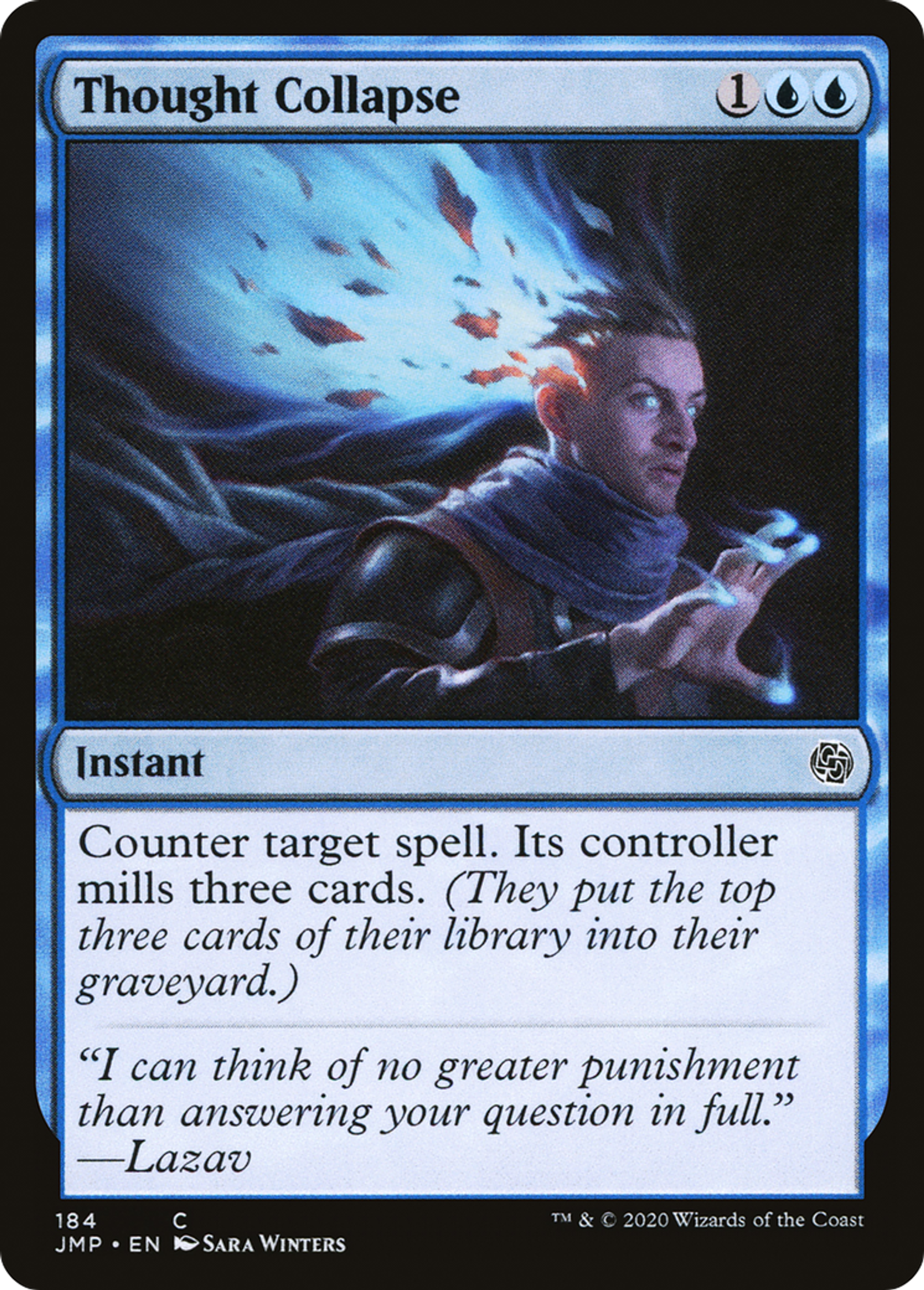 Effondrement des pensées — Jumpstart — Magic: The Gathering