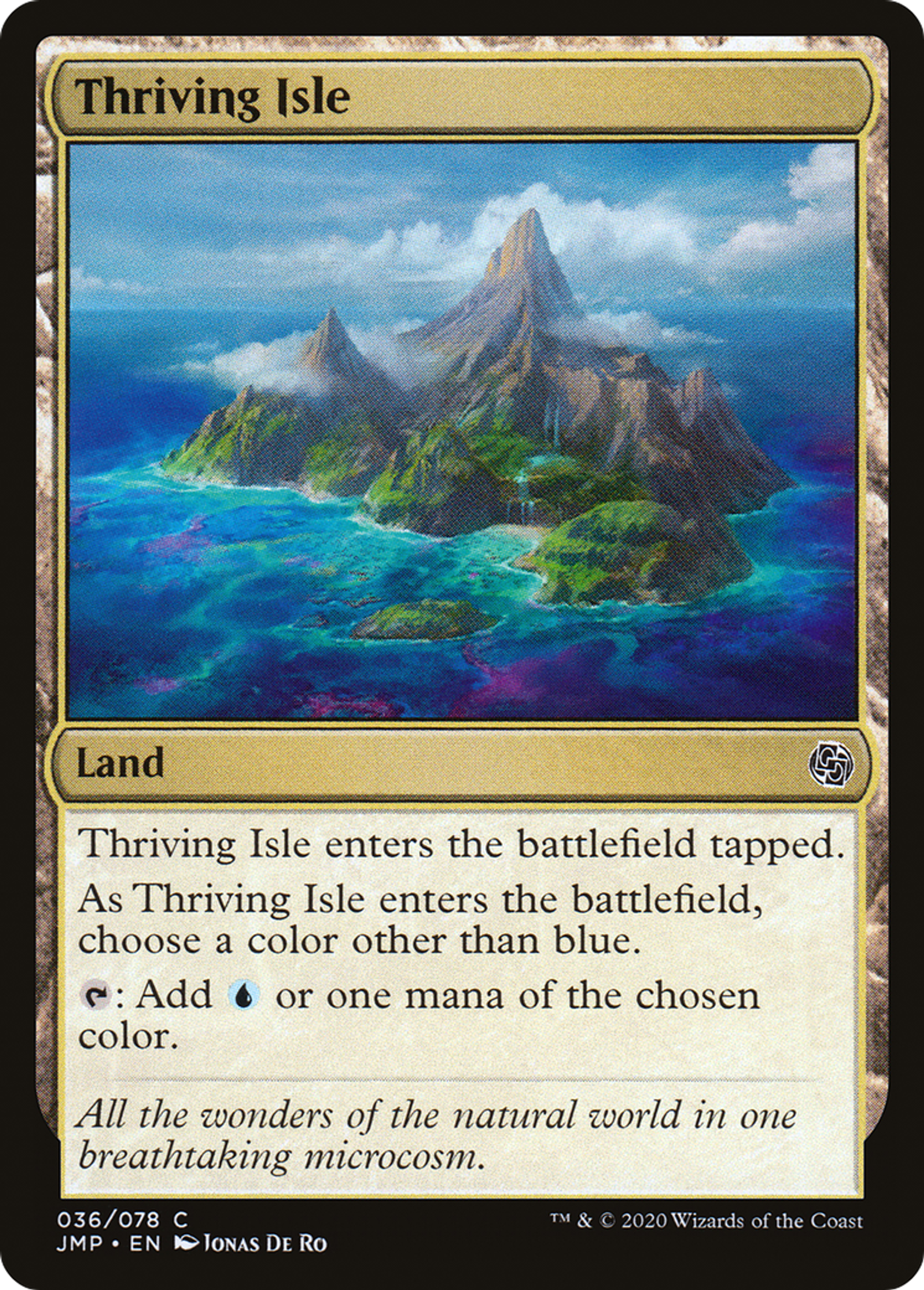 Île prospère — Jumpstart — Magic: The Gathering