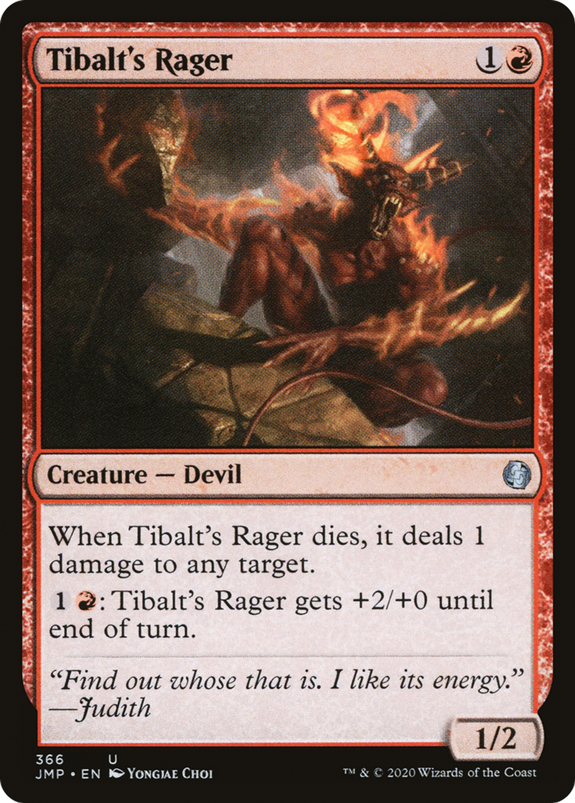Tibalt's Rager — Jumpstart — Magic: The Gathering