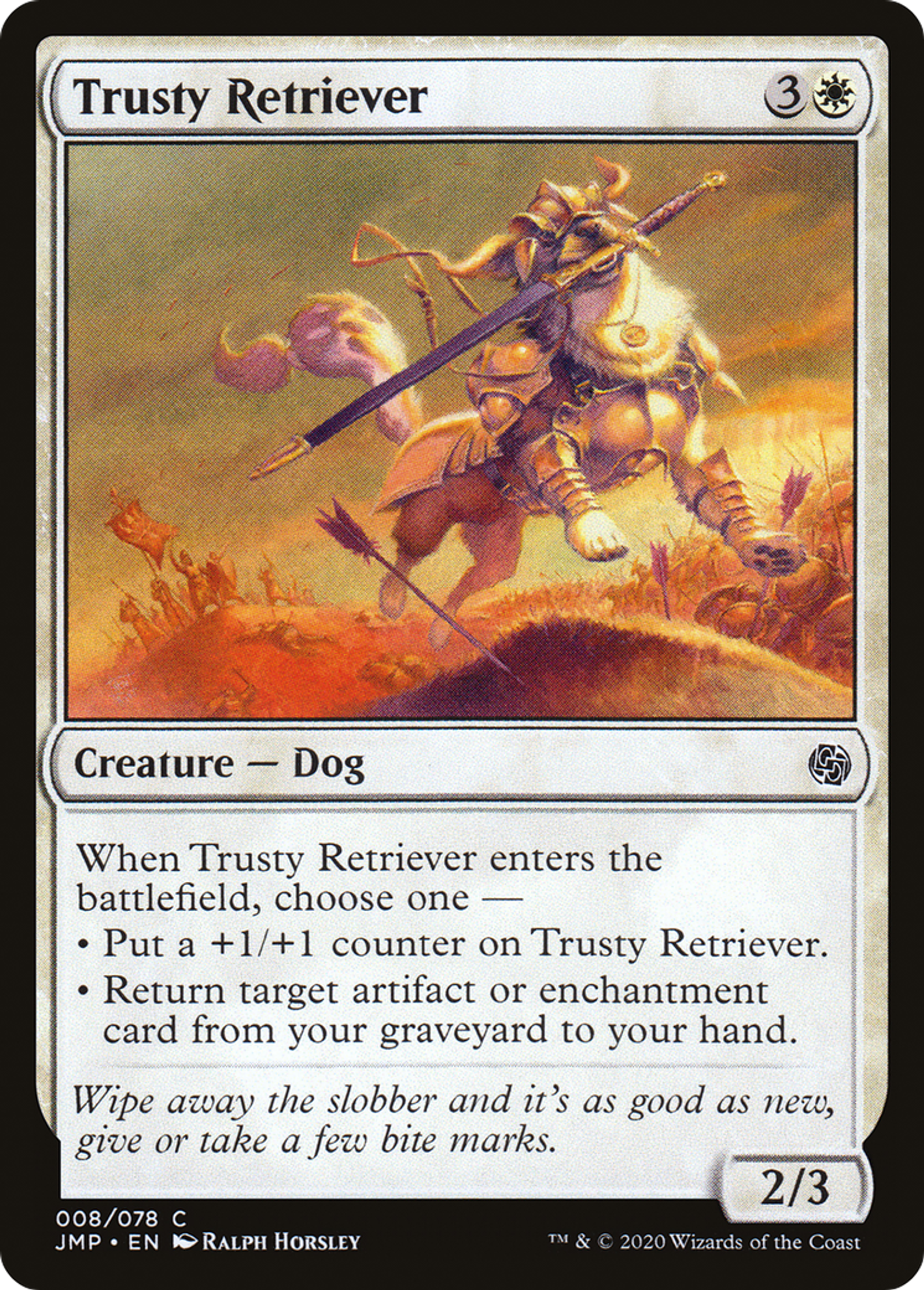 Trusty Retriever — Jumpstart — Magic: The Gathering