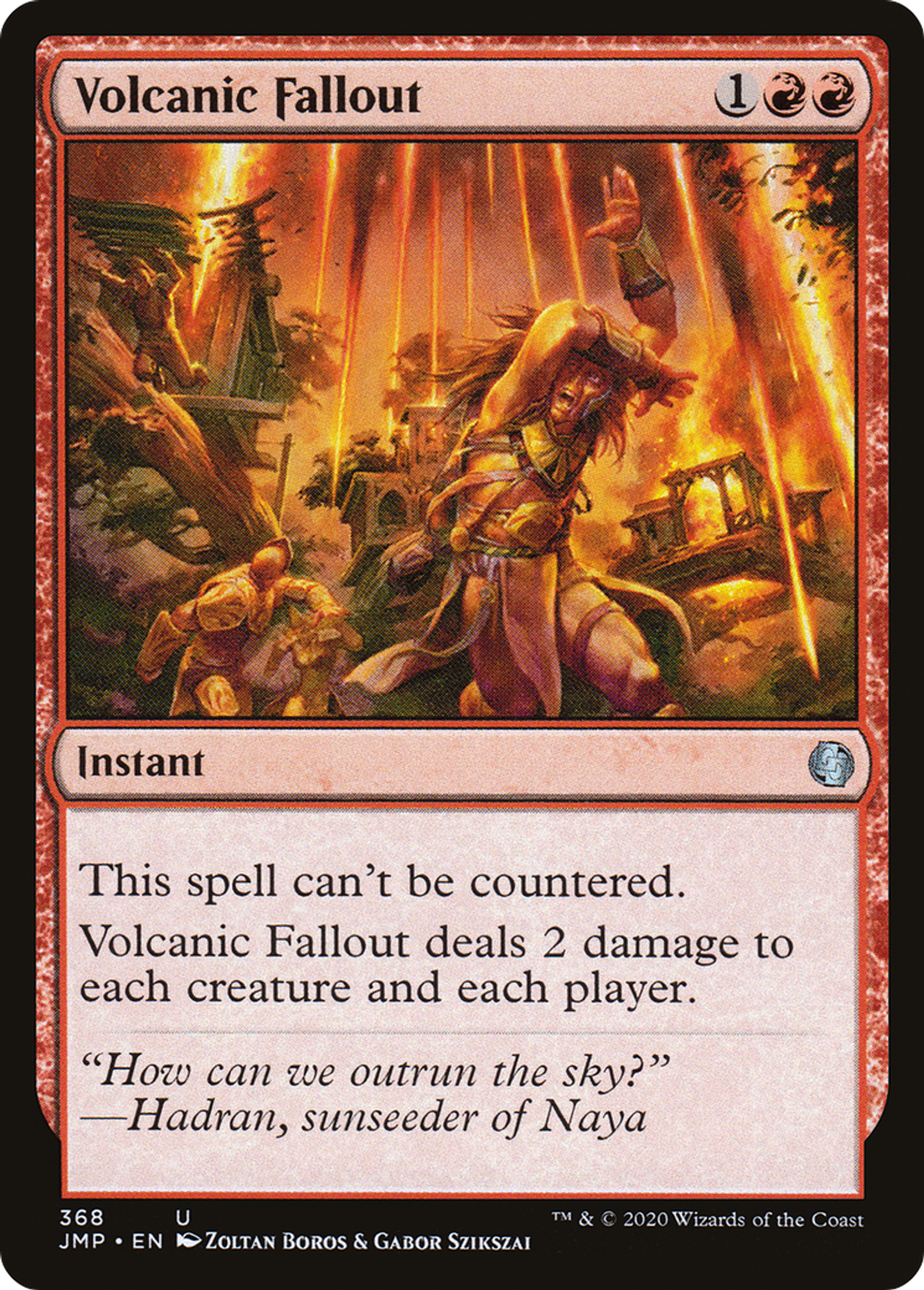 Volcanic Fallout — Jumpstart — Magic: The Gathering