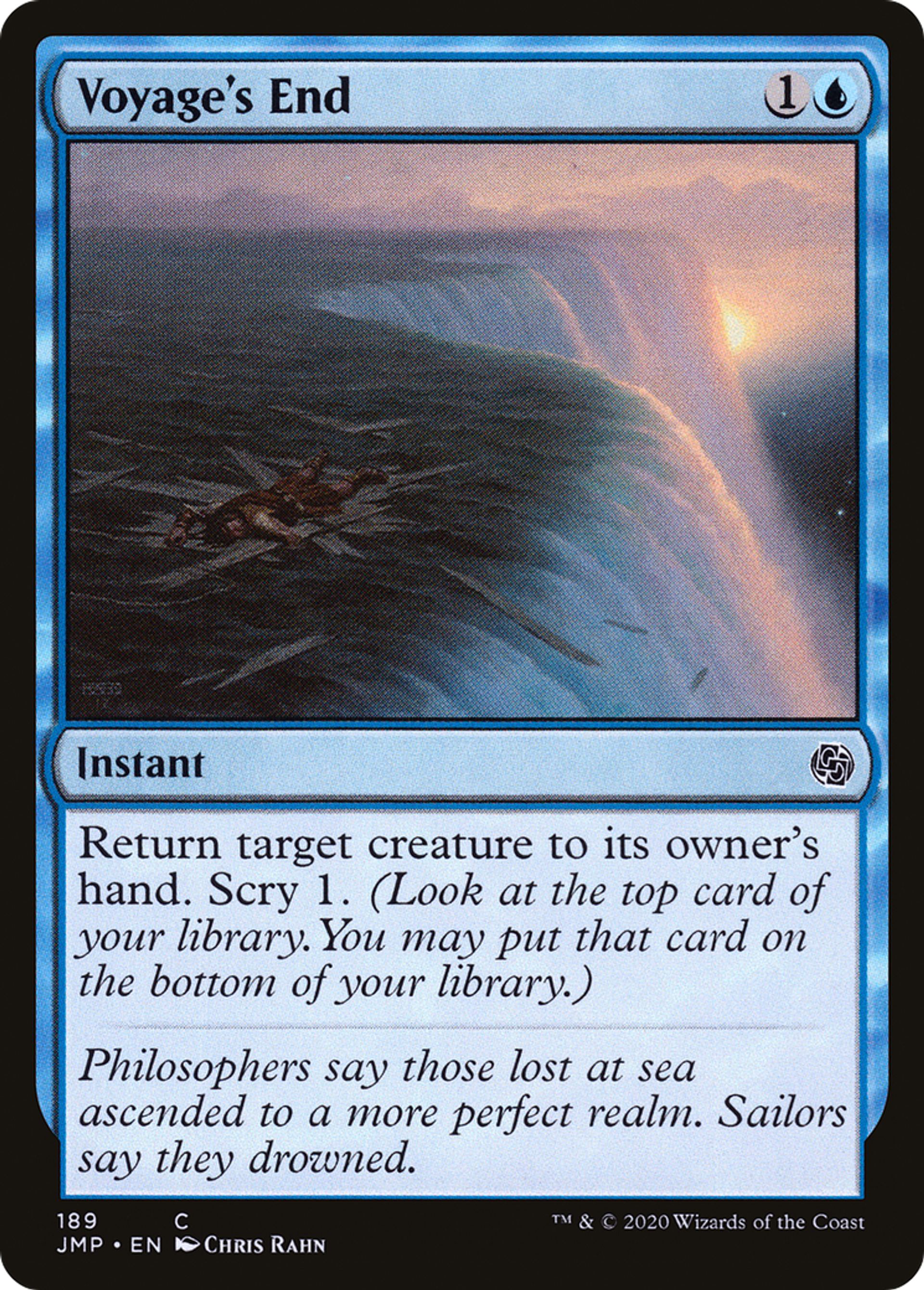 Fin du voyage — Jumpstart — Magic: The Gathering