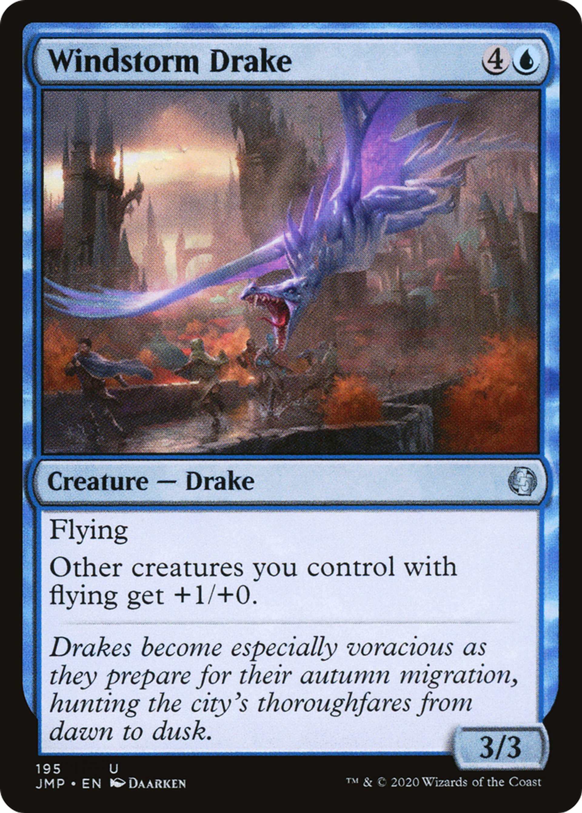 Windstorm Drake — Jumpstart — Magic: The Gathering
