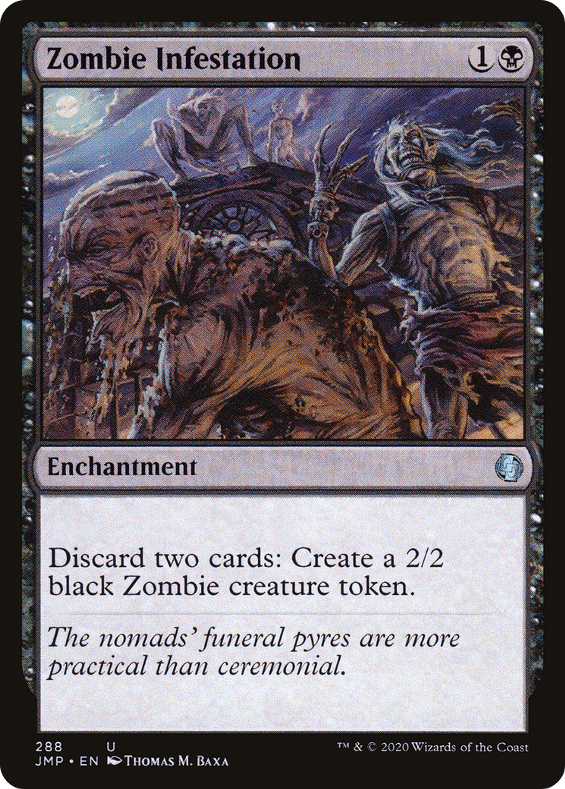 Infestation de zombies — Jumpstart — Magic: The Gathering