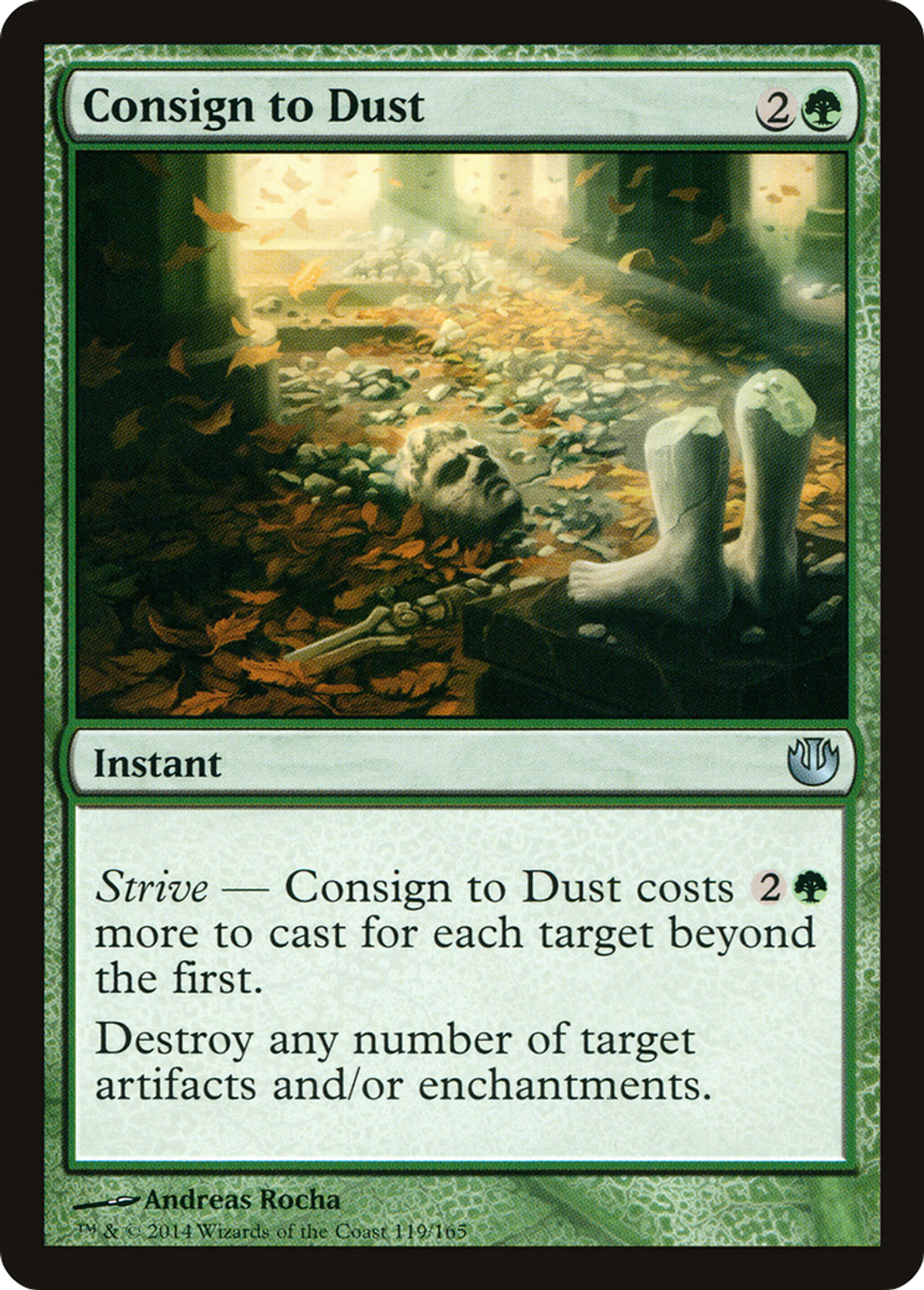 Consign to Dust — Journey into Nyx — Magic: The Gathering