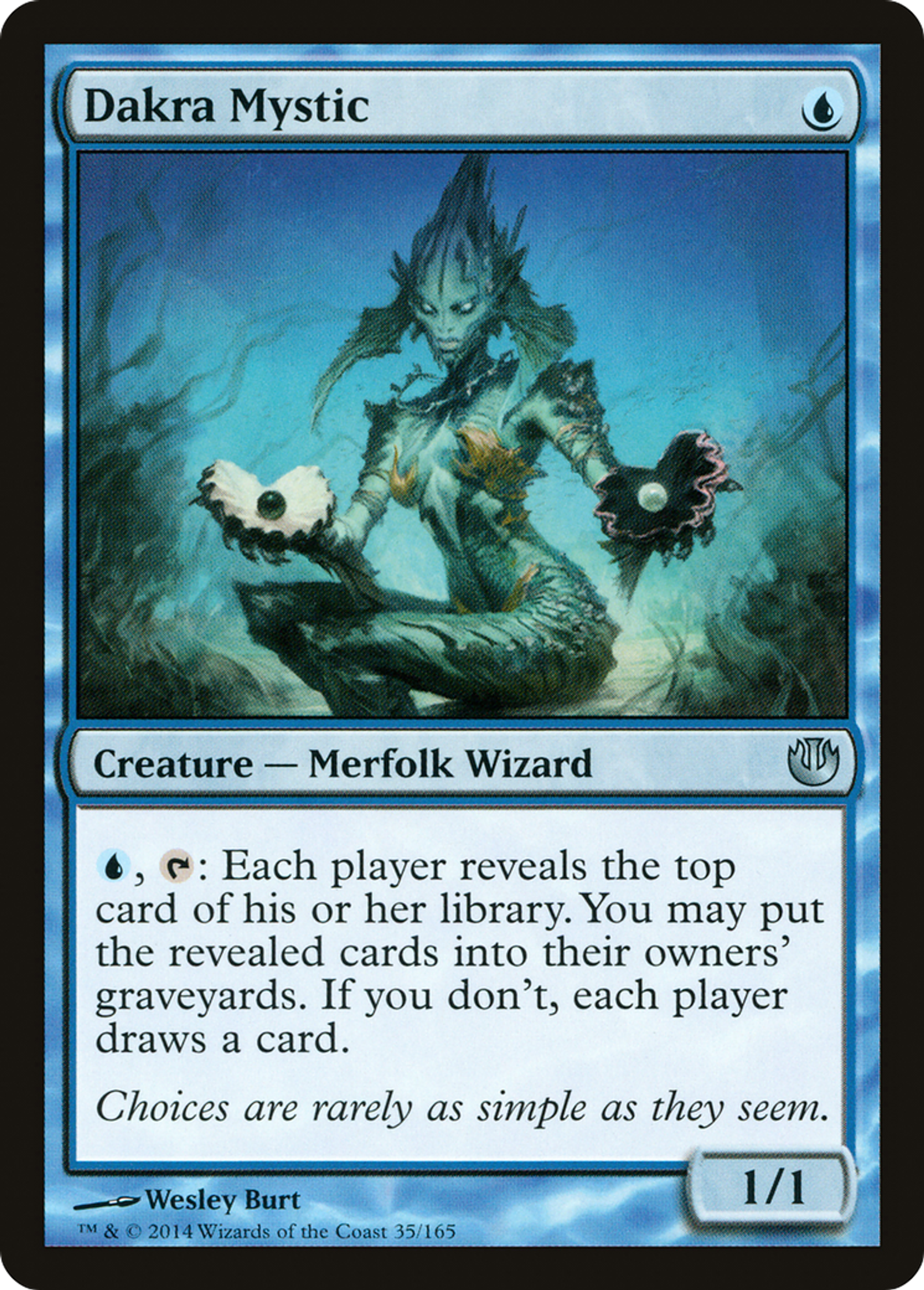 Dakra Mystic — Journey into Nyx — Magic: The Gathering