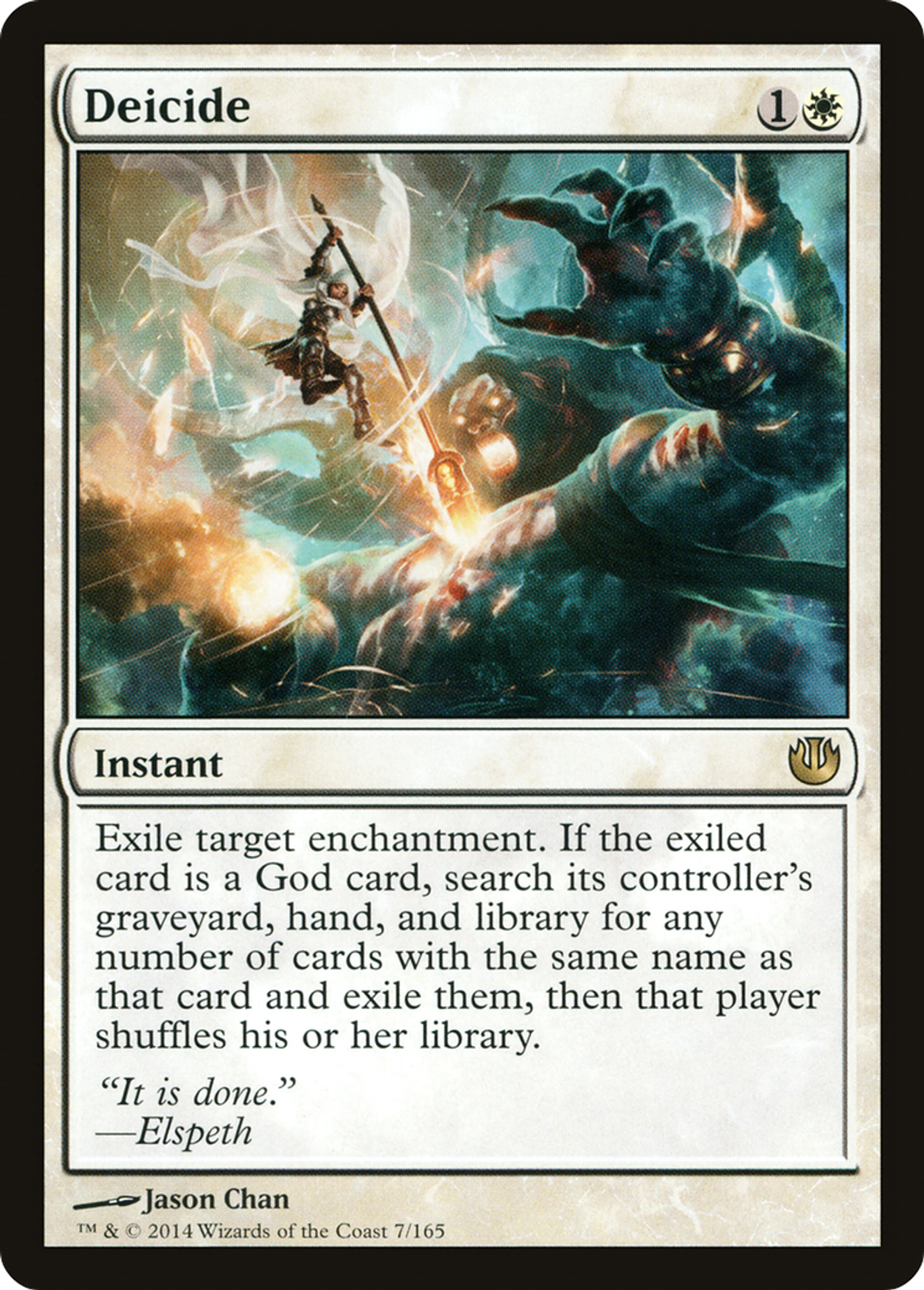 Deicide — Journey into Nyx — Magic: The Gathering