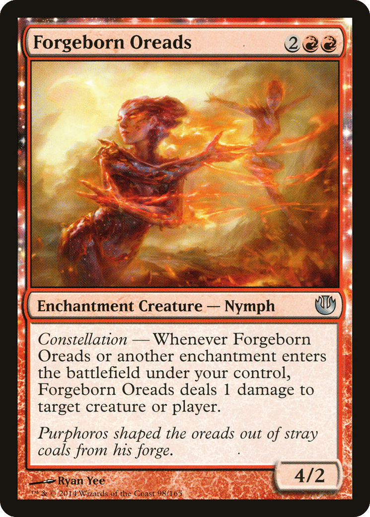 Forgeborn Oreads — Journey into Nyx — Magic: The Gathering