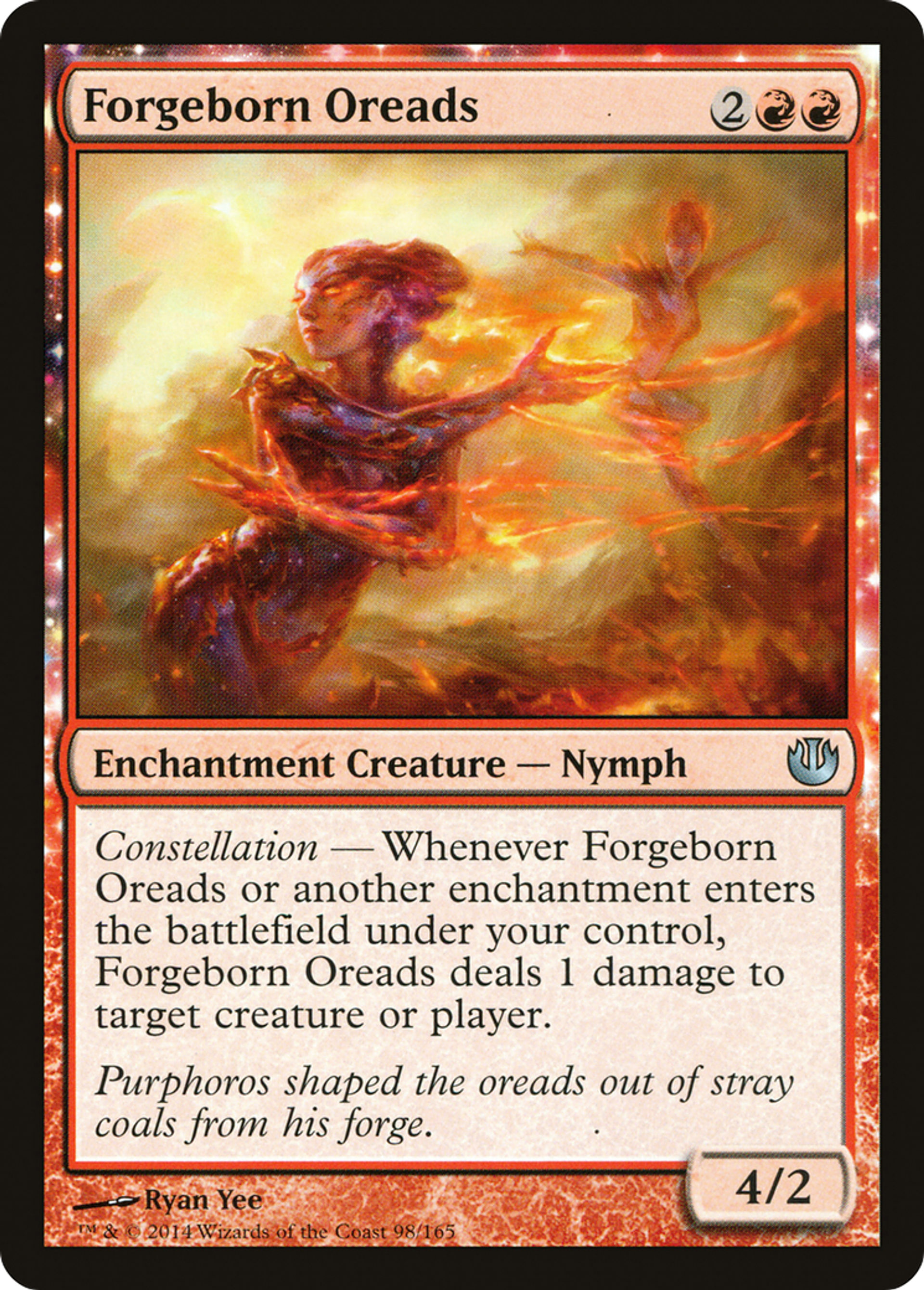 Forgeborn Oreads — Journey into Nyx — Magic: The Gathering