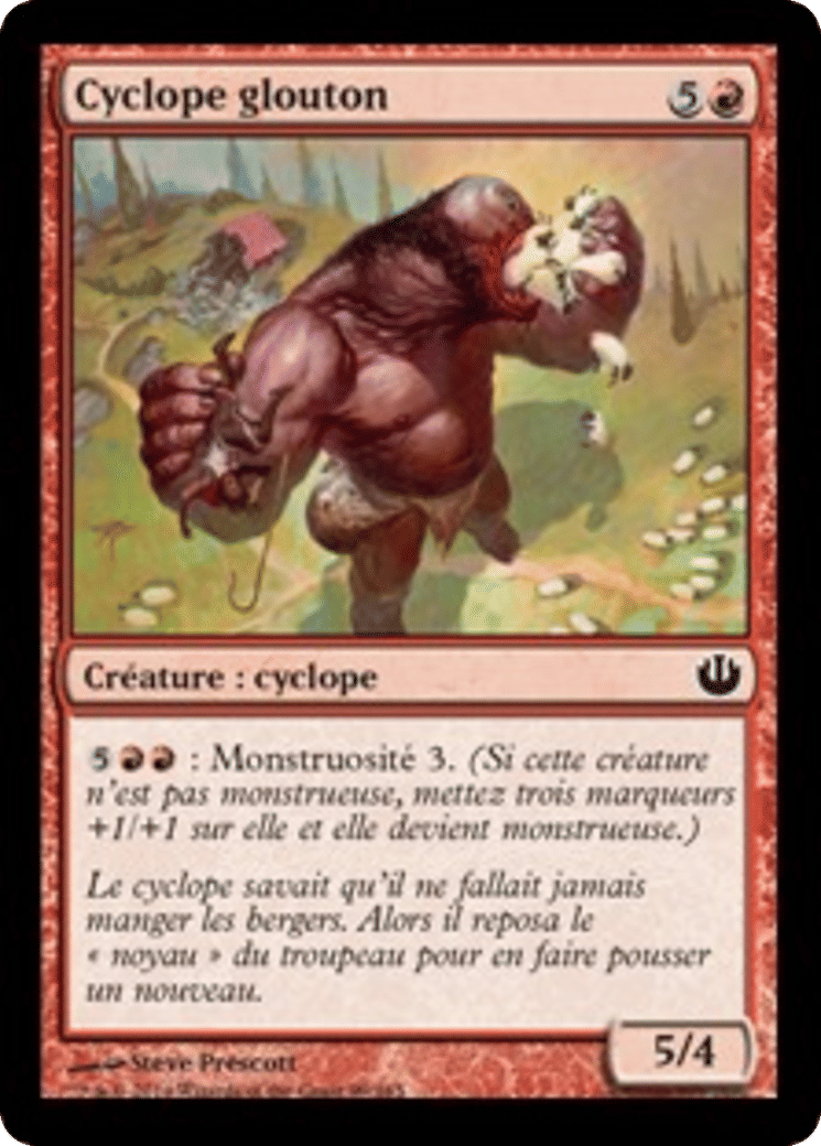 Cyclope glouton — Journey into Nyx — Magic: The Gathering