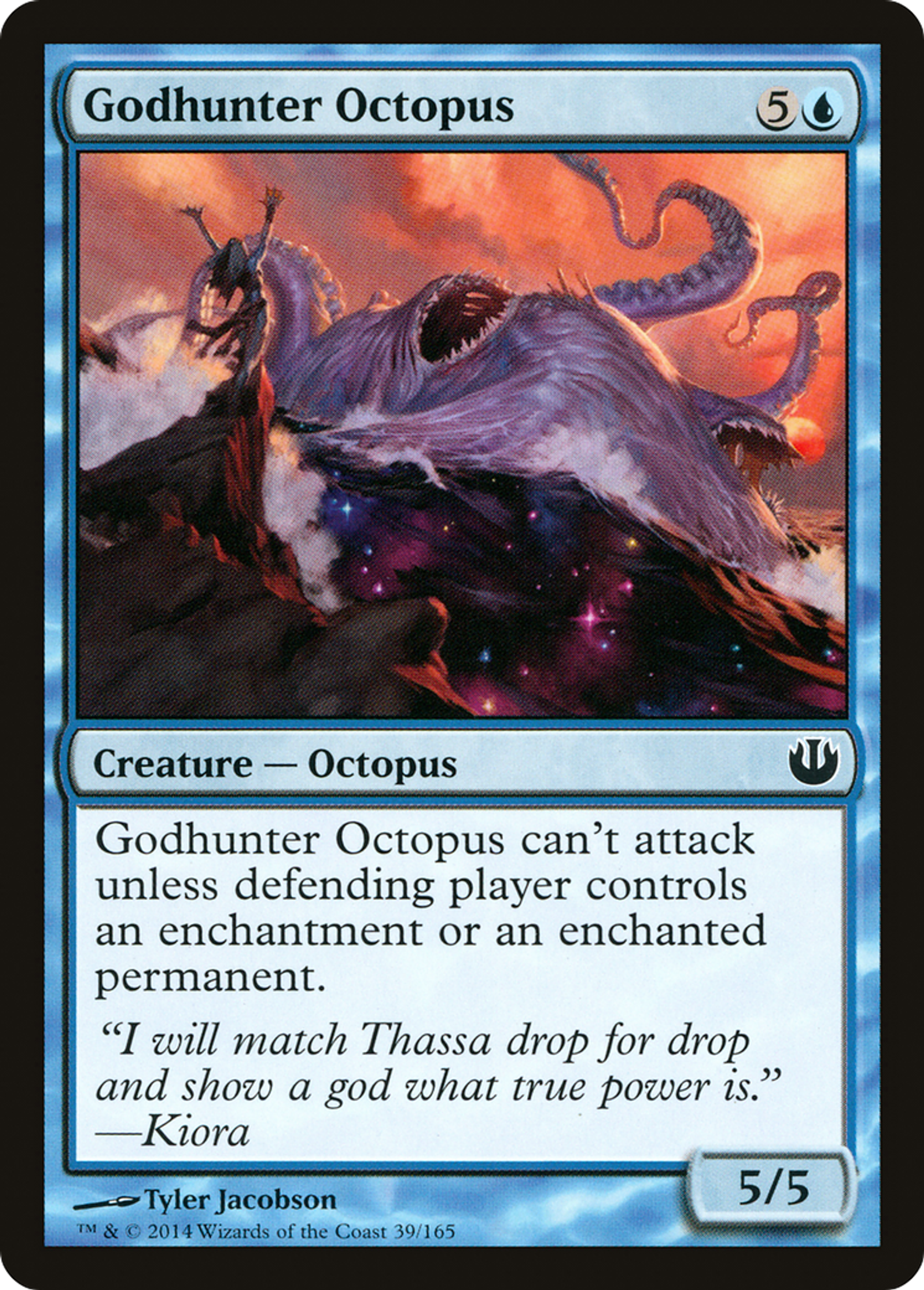 Godhunter Octopus — Journey into Nyx — Magic: The Gathering