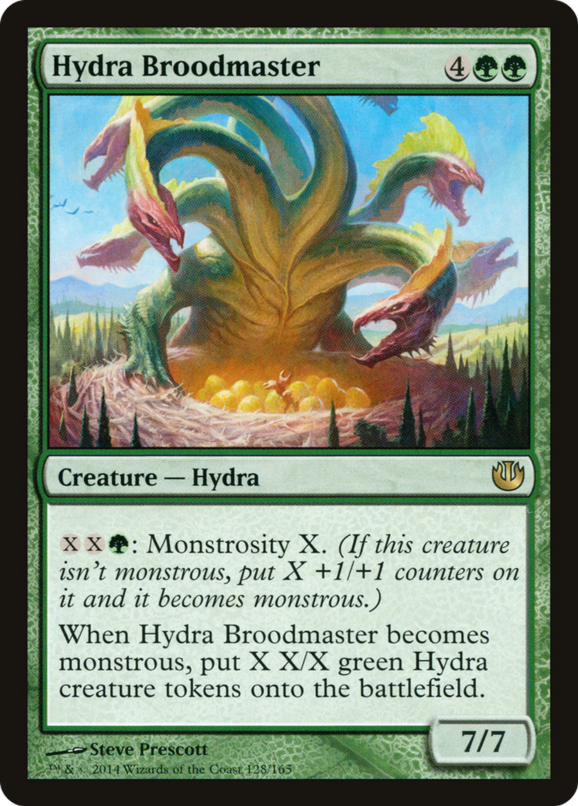 Hydra Broodmaster — Journey into Nyx — Magic: The Gathering