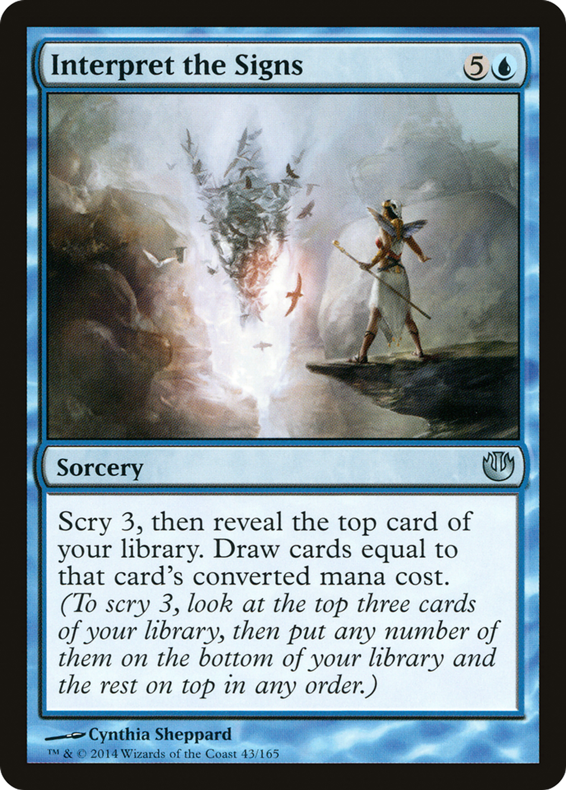 Interpret the Signs — Journey into Nyx — Magic: The Gathering