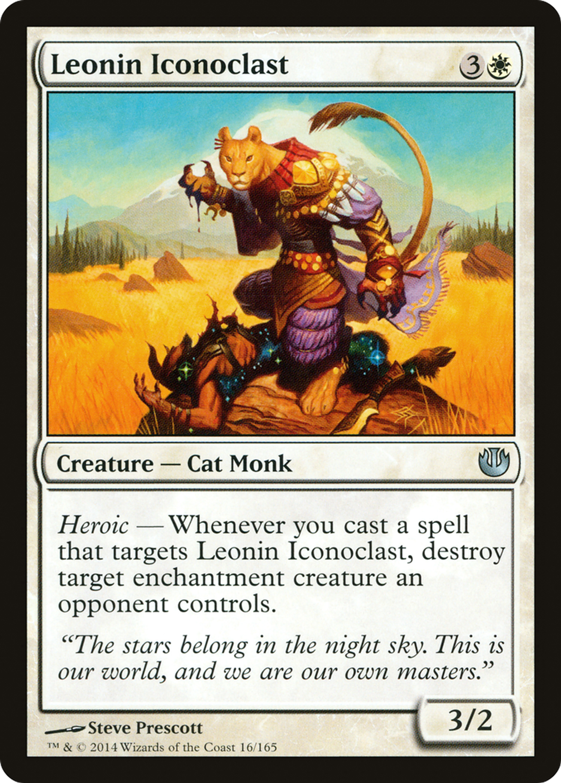 Leonin Iconoclast — Journey into Nyx — Magic: The Gathering