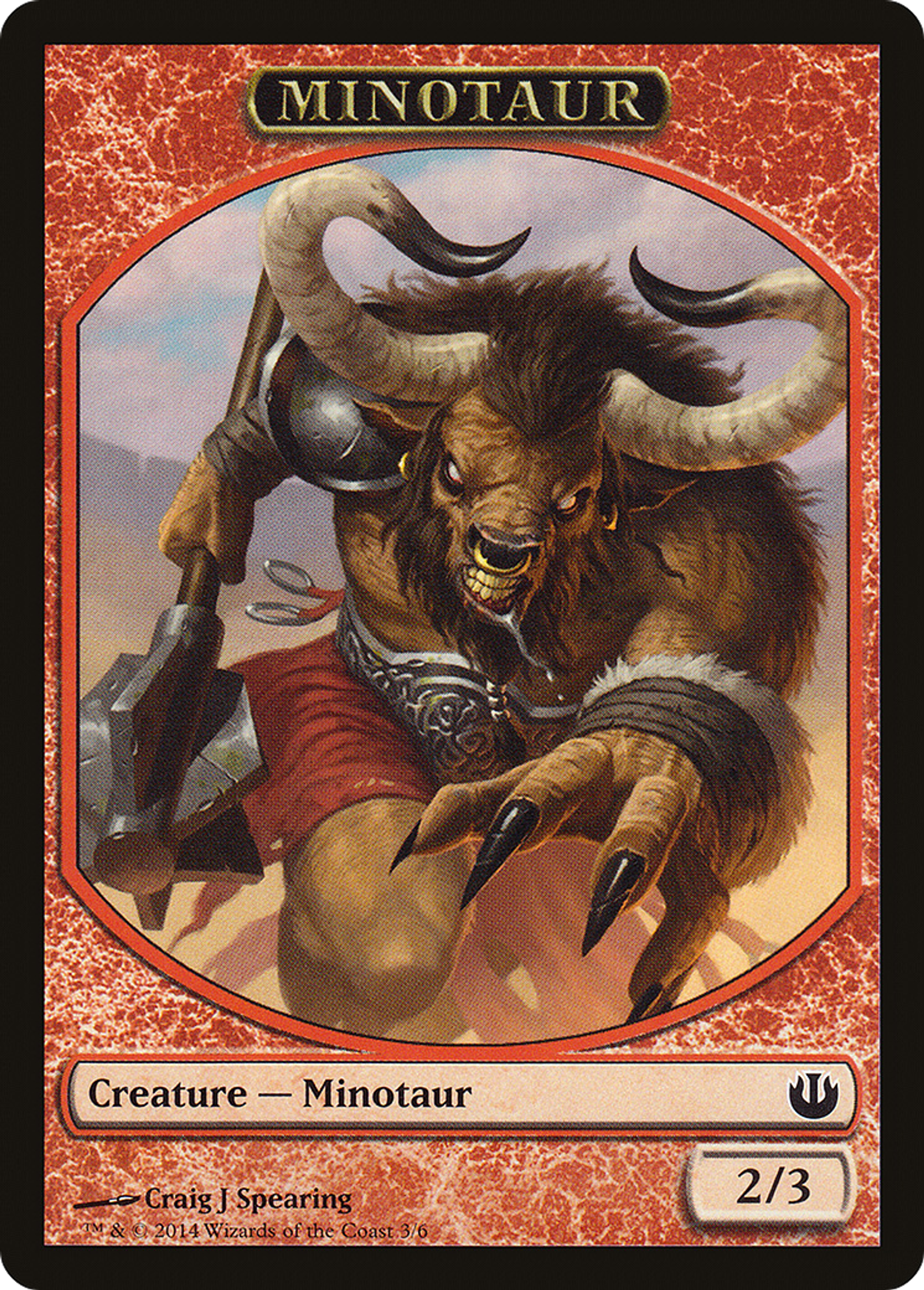 Minotaur — Journey into Nyx — Magic: The Gathering