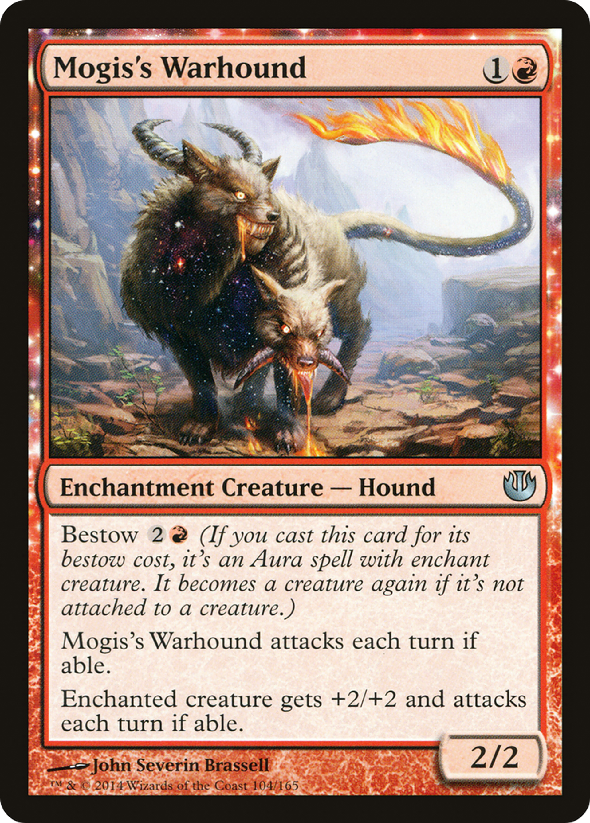 Mogis's Warhound — Journey into Nyx — Magic: The Gathering