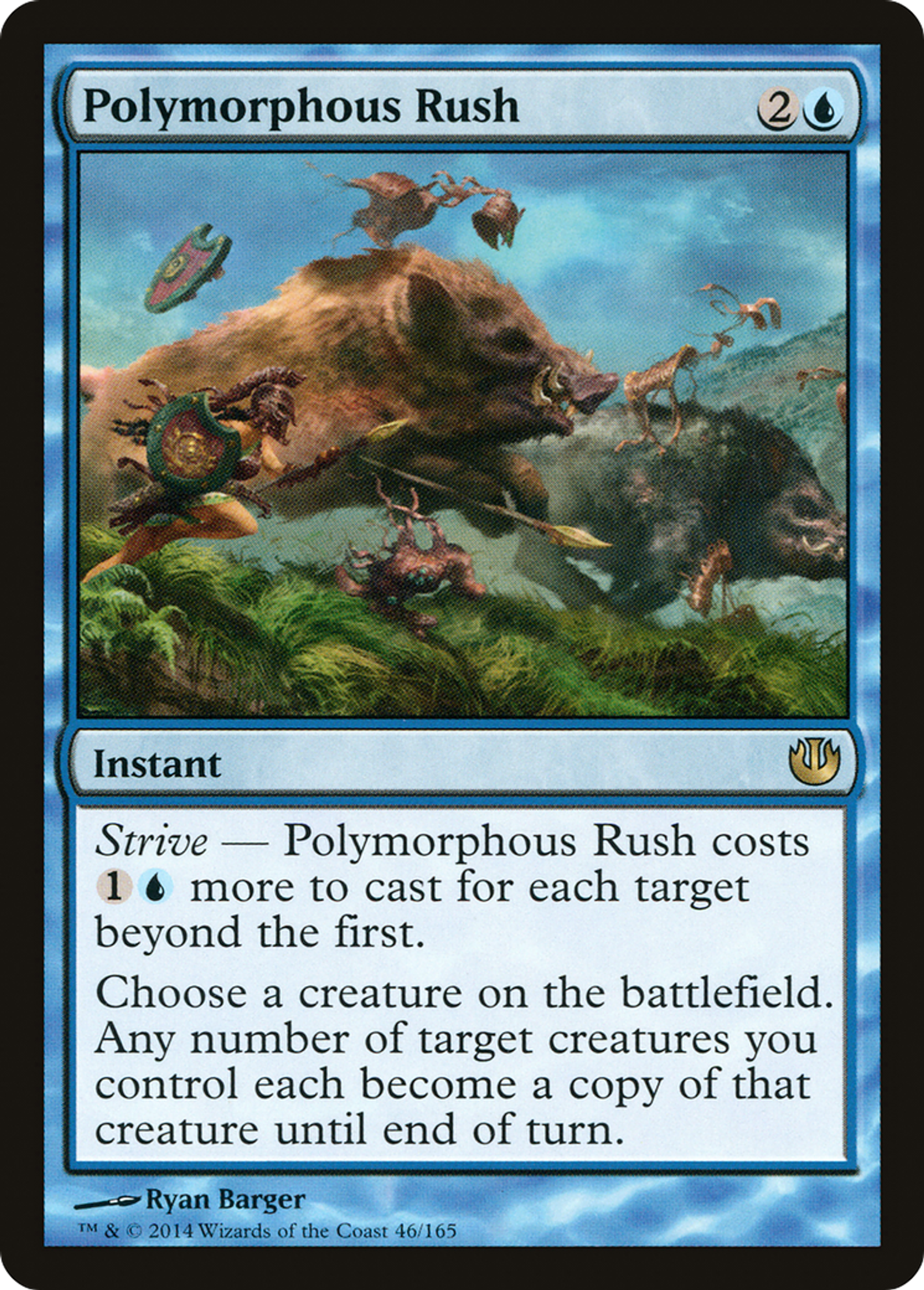 Polymorphous Rush — Journey into Nyx — Magic: The Gathering