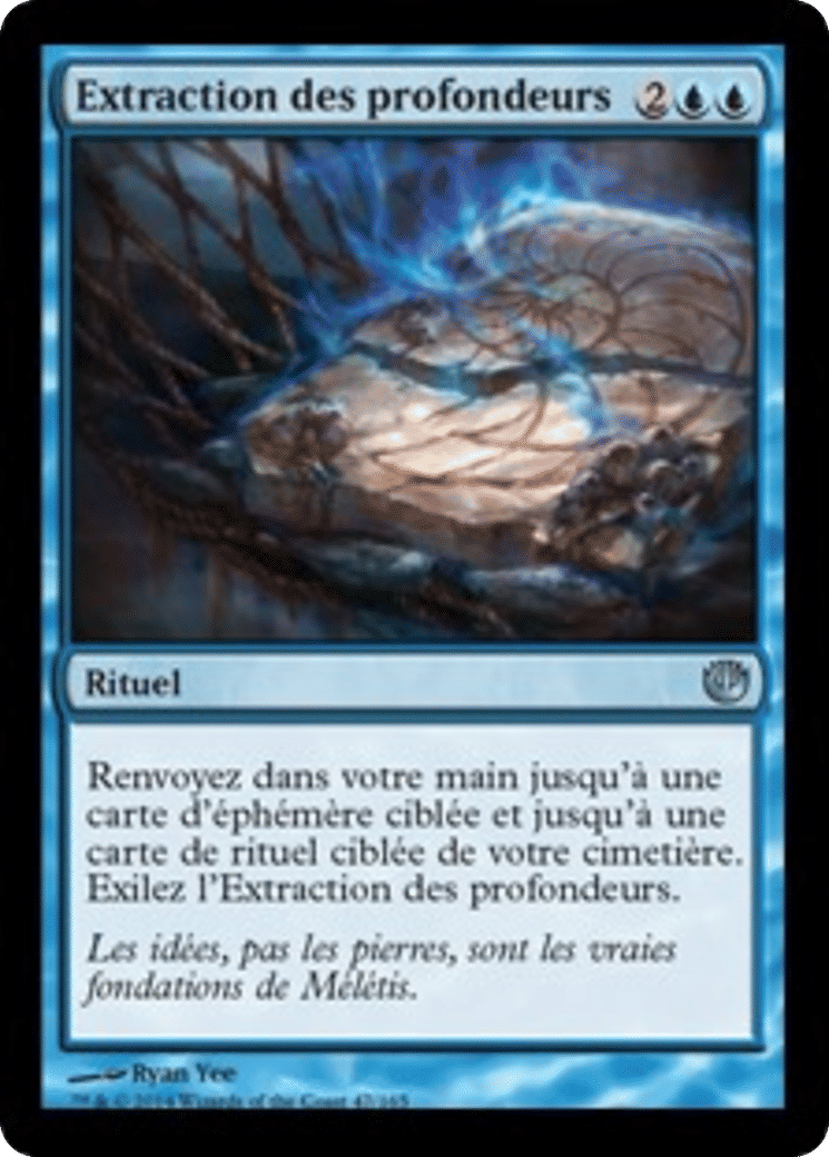 Extraction des profondeurs — Journey into Nyx — Magic: The Gathering
