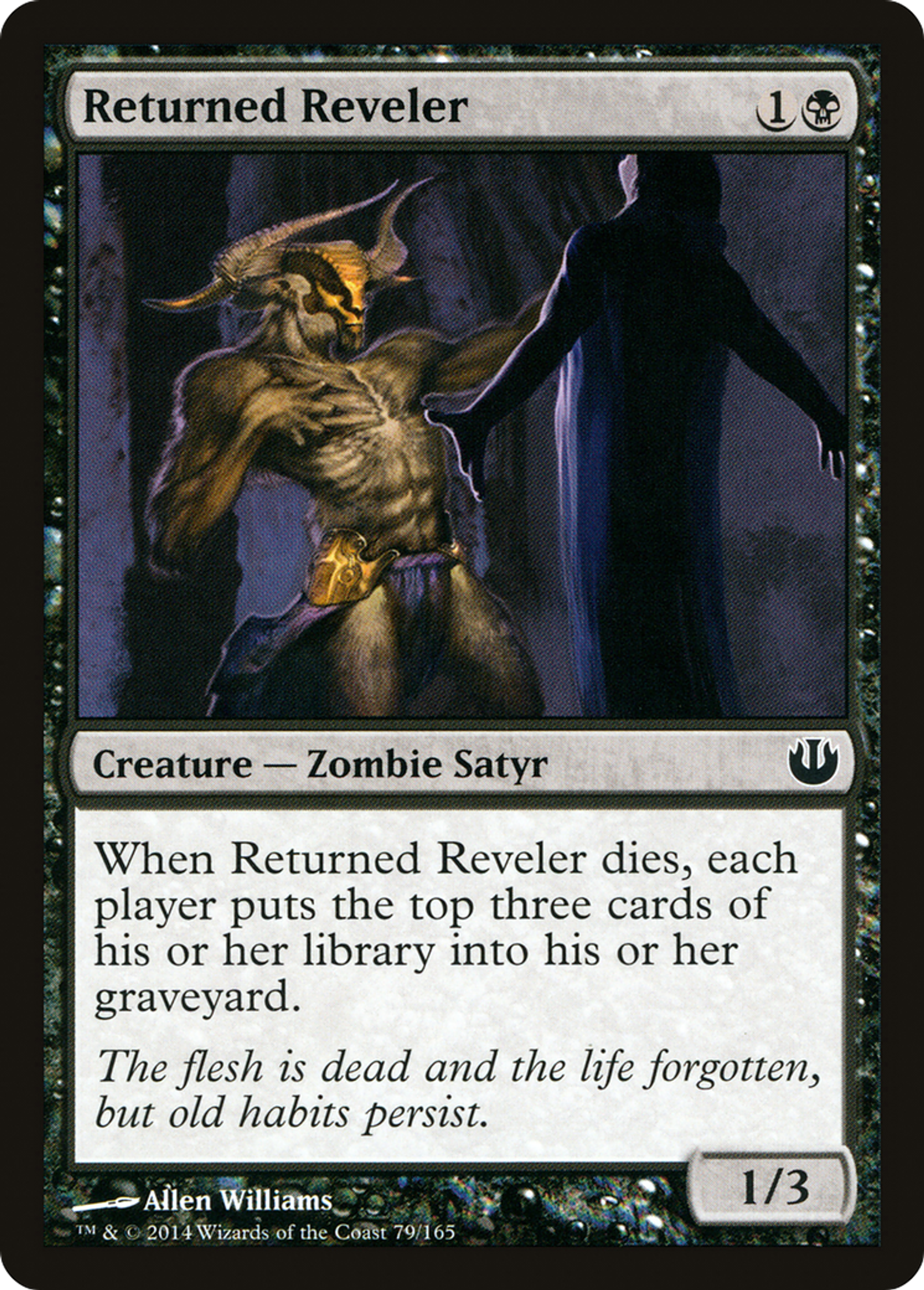 Returned Reveler — Journey into Nyx — Magic: The Gathering
