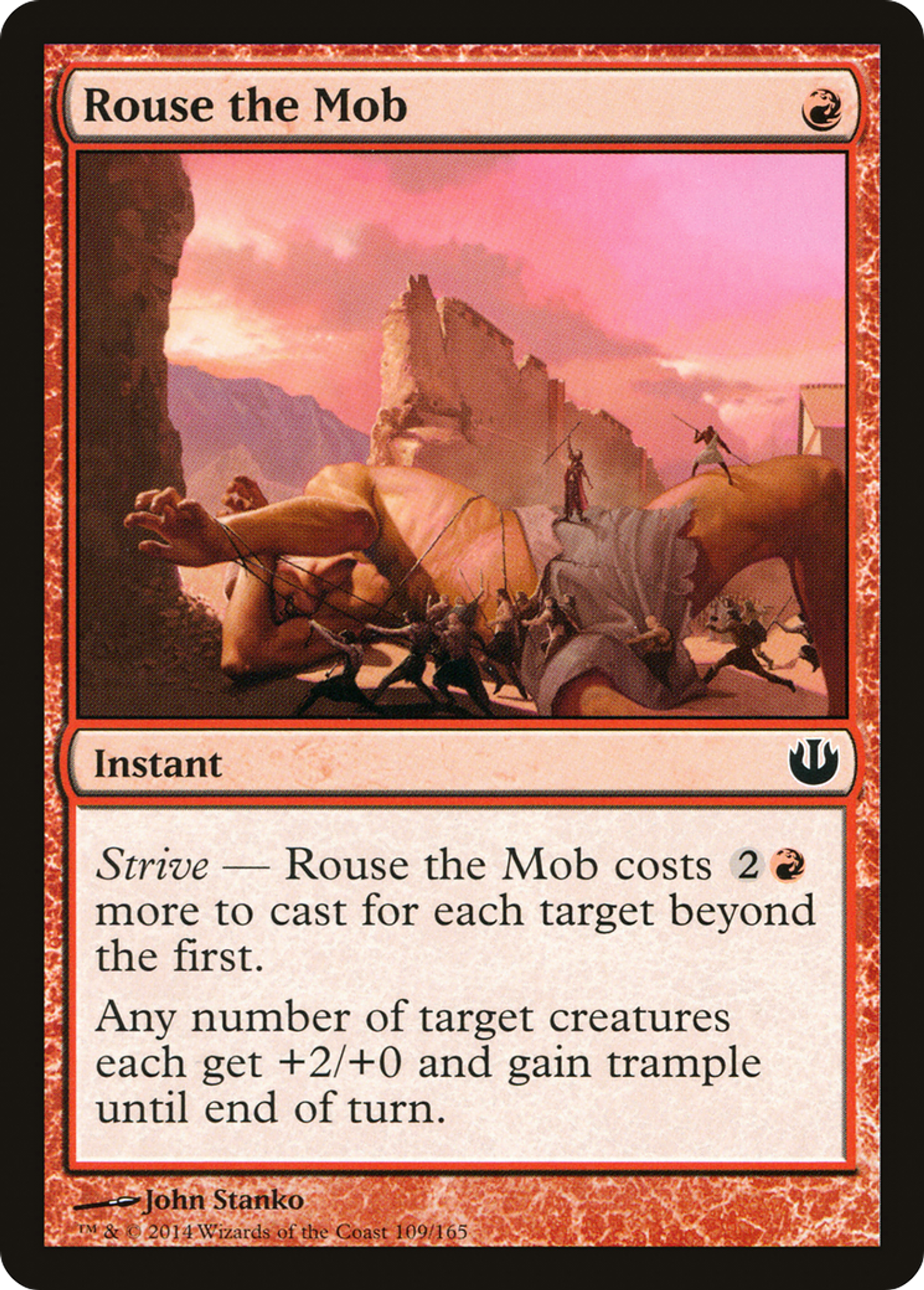 Rouse the Mob — Journey into Nyx — Magic: The Gathering