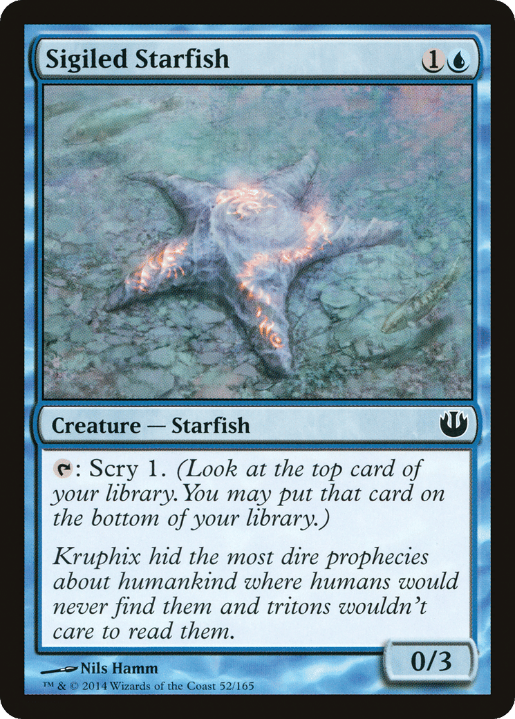 Sigiled Starfish — Journey into Nyx — Magic: The Gathering