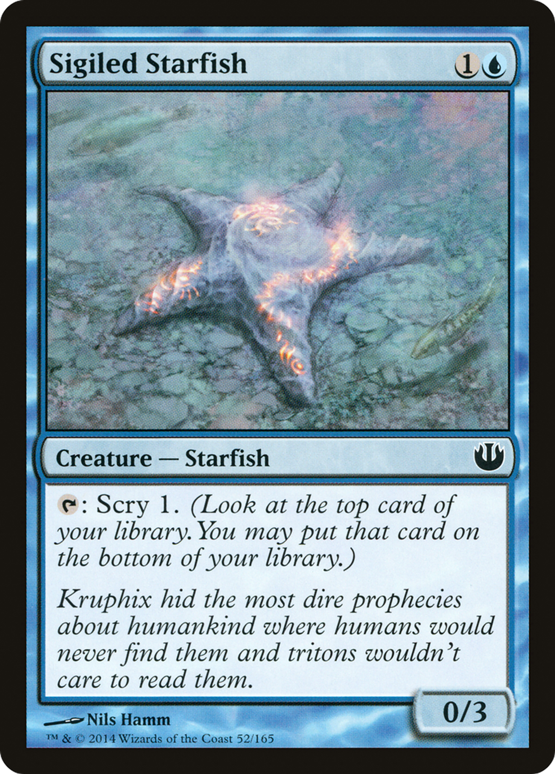 Sigiled Starfish — Journey into Nyx — Magic: The Gathering
