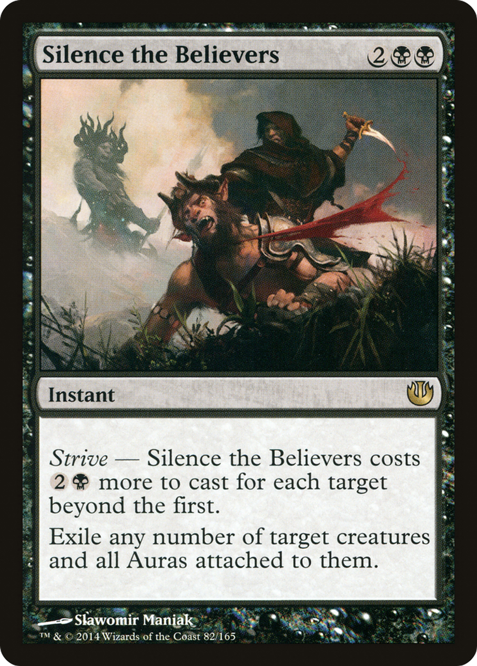 Silence the Believers — Journey into Nyx — Magic: The Gathering