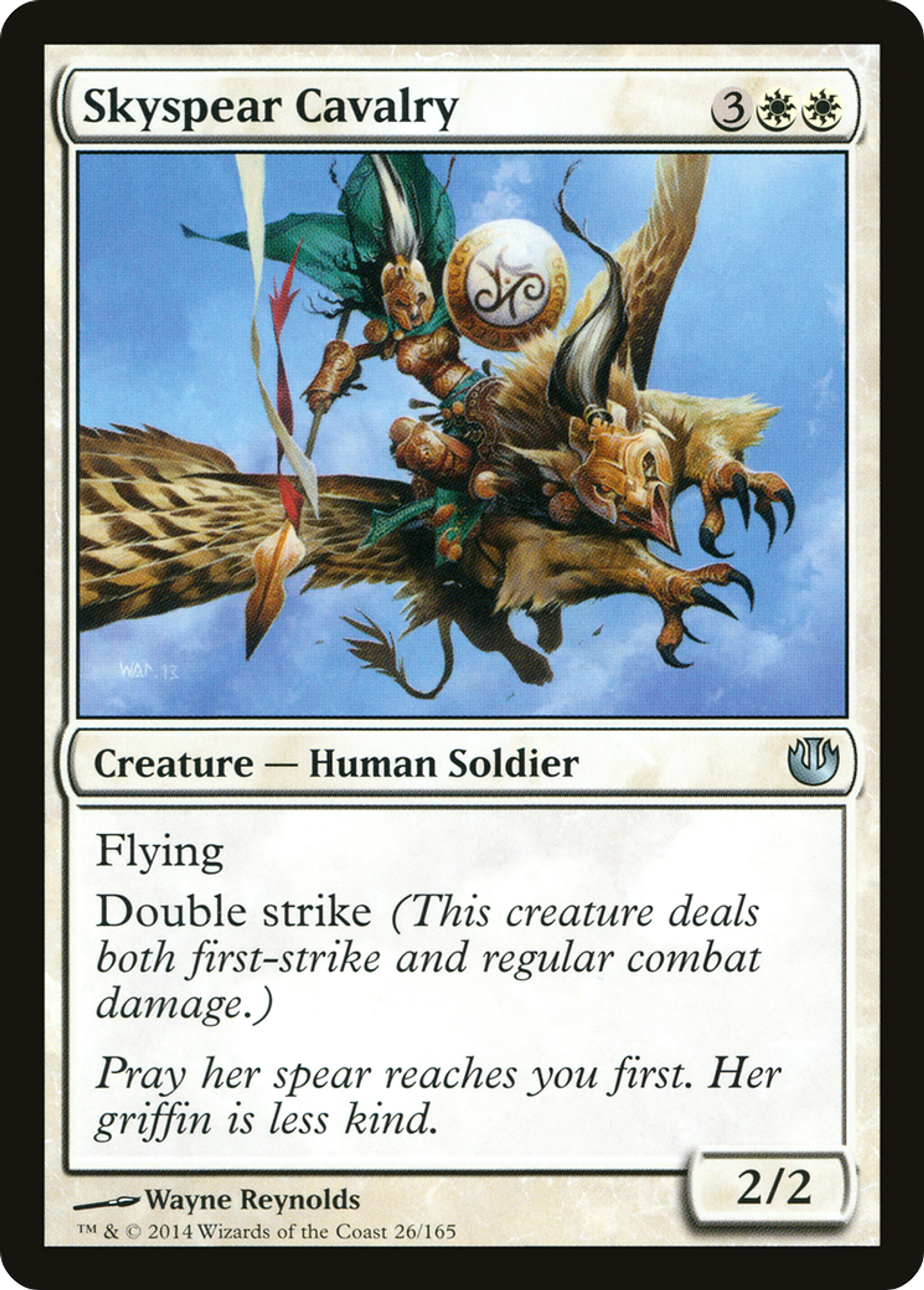 Skyspear Cavalry — Journey into Nyx — Magic: The Gathering