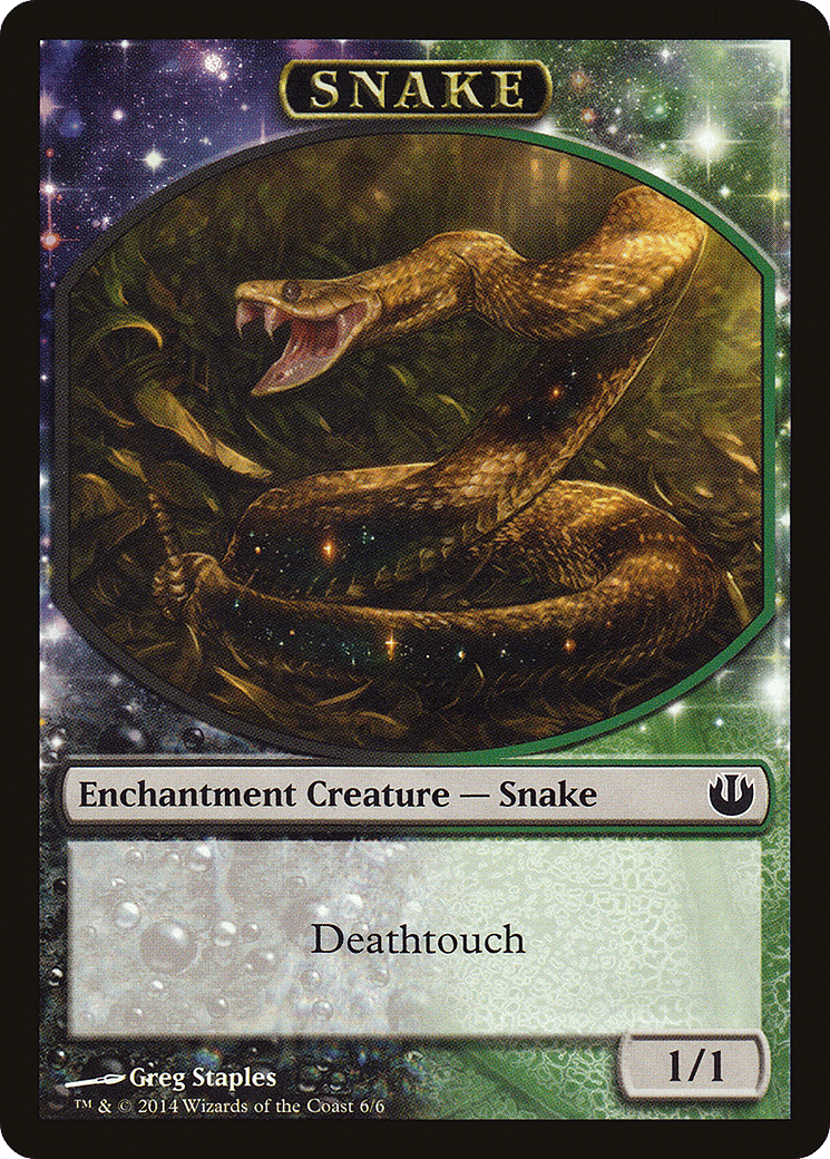 Snake — Journey into Nyx — Magic: The Gathering