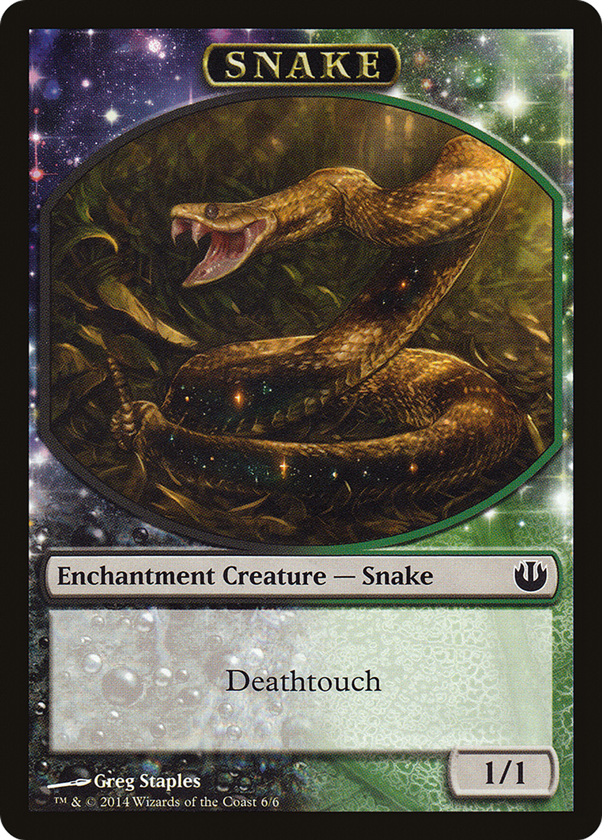 Snake — Journey into Nyx — Magic: The Gathering