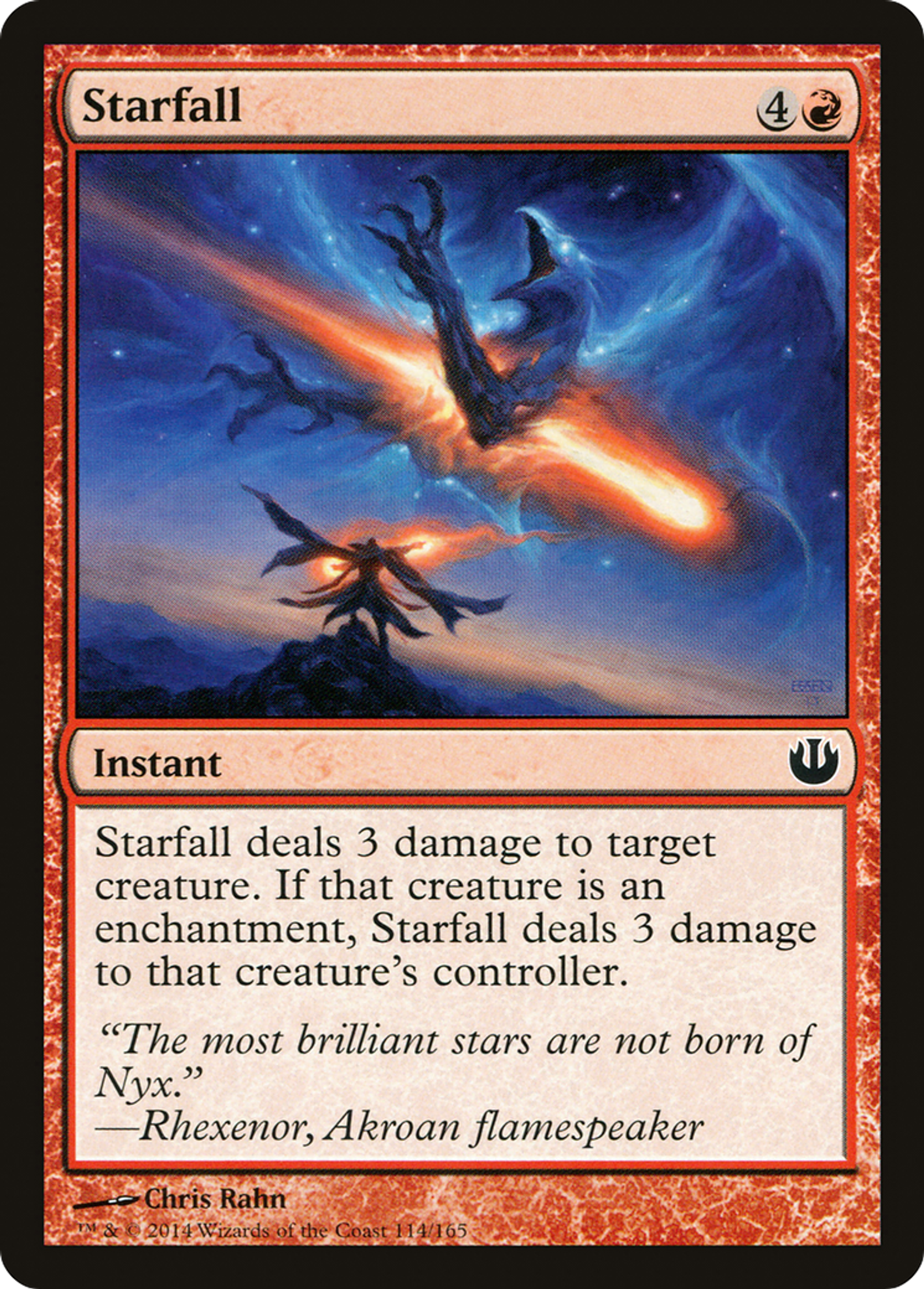 Starfall — Journey into Nyx — Magic: The Gathering