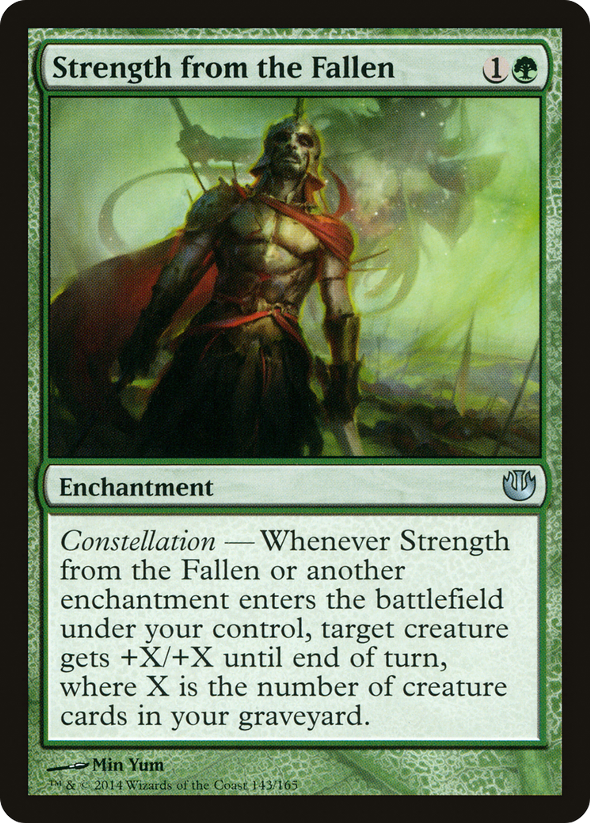 Strength from the Fallen — Journey into Nyx — Magic: The Gathering