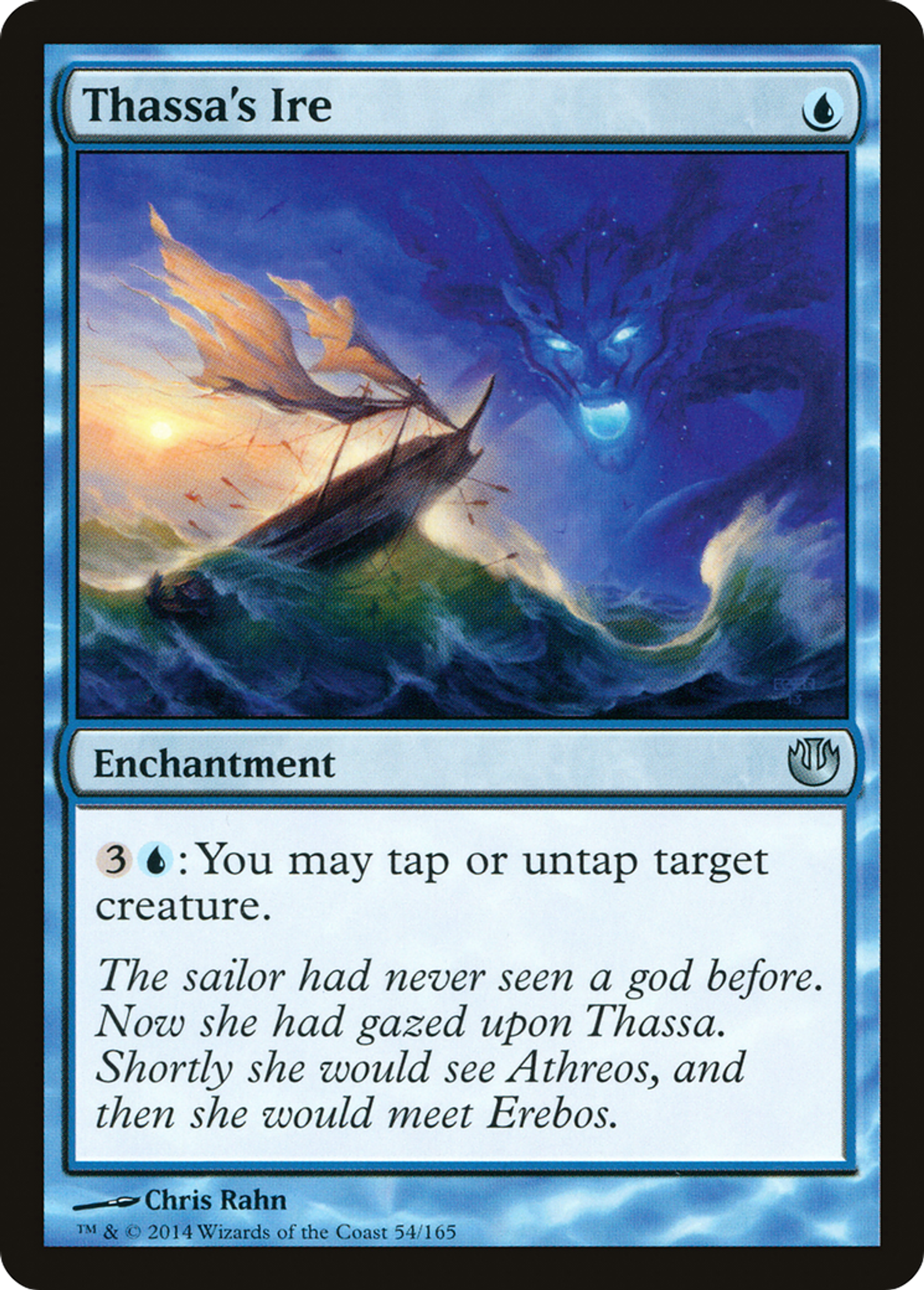 Thassa's Ire — Journey into Nyx — Magic: The Gathering