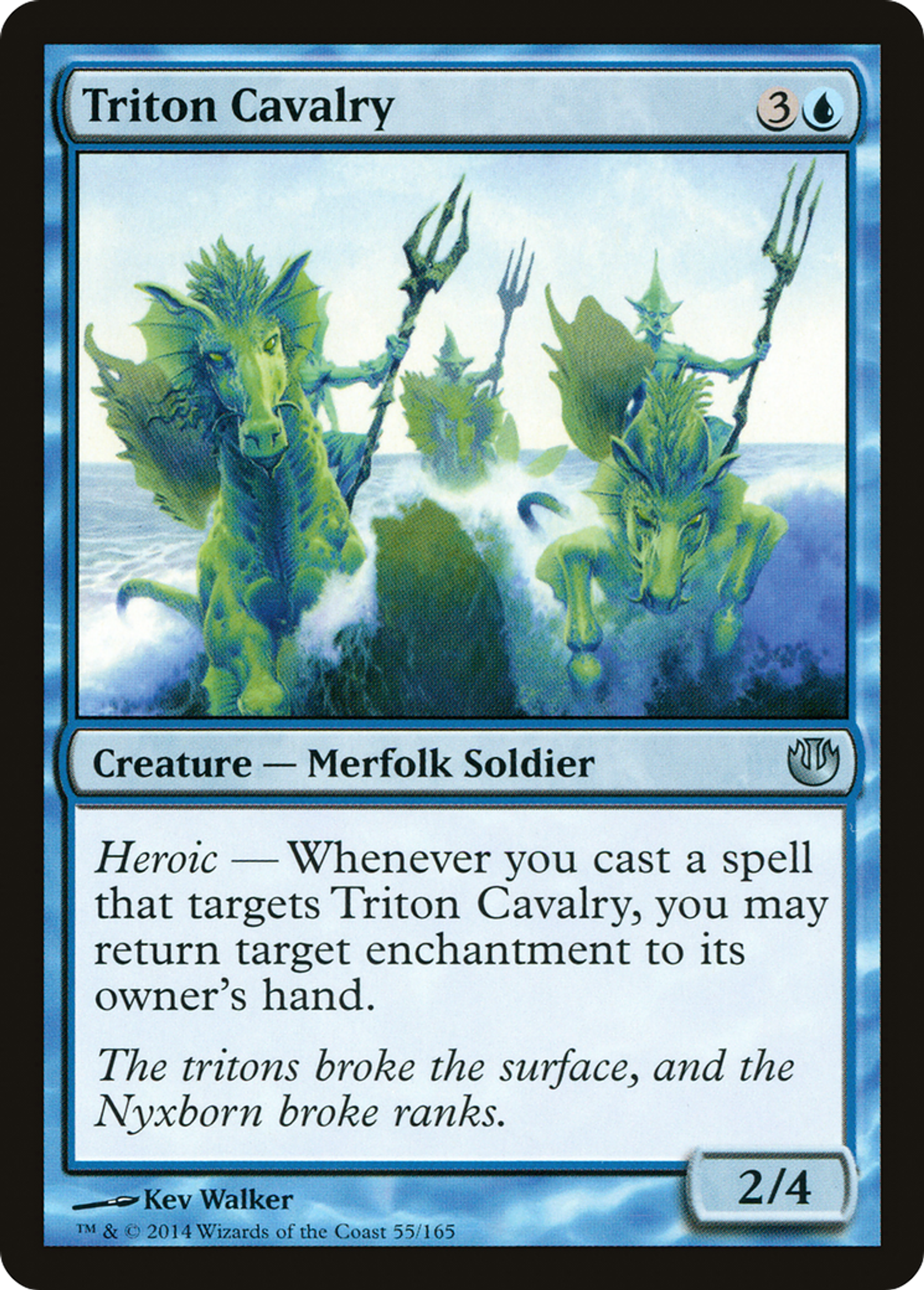 Triton Cavalry — Journey into Nyx — Magic: The Gathering