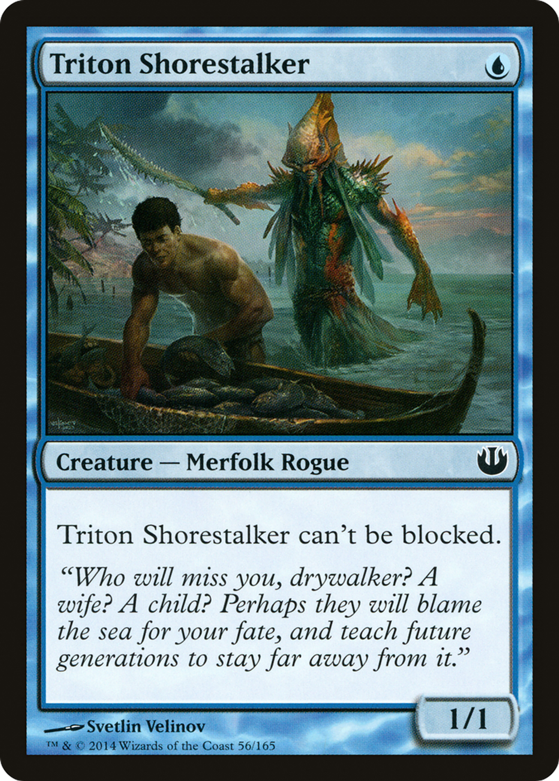 Triton Shorestalker — Journey into Nyx — Magic: The Gathering