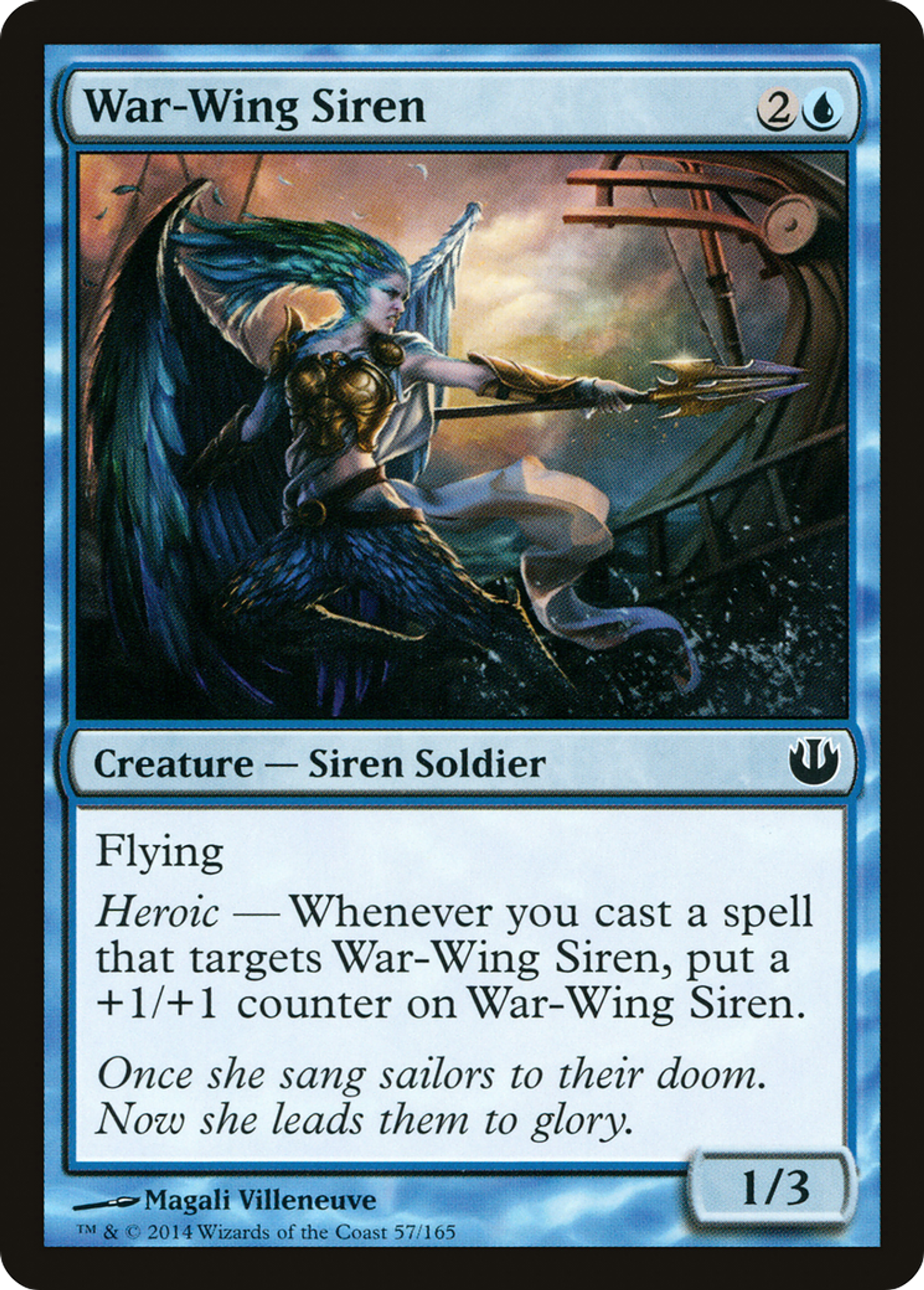War-Wing Siren — Journey into Nyx — Magic: The Gathering