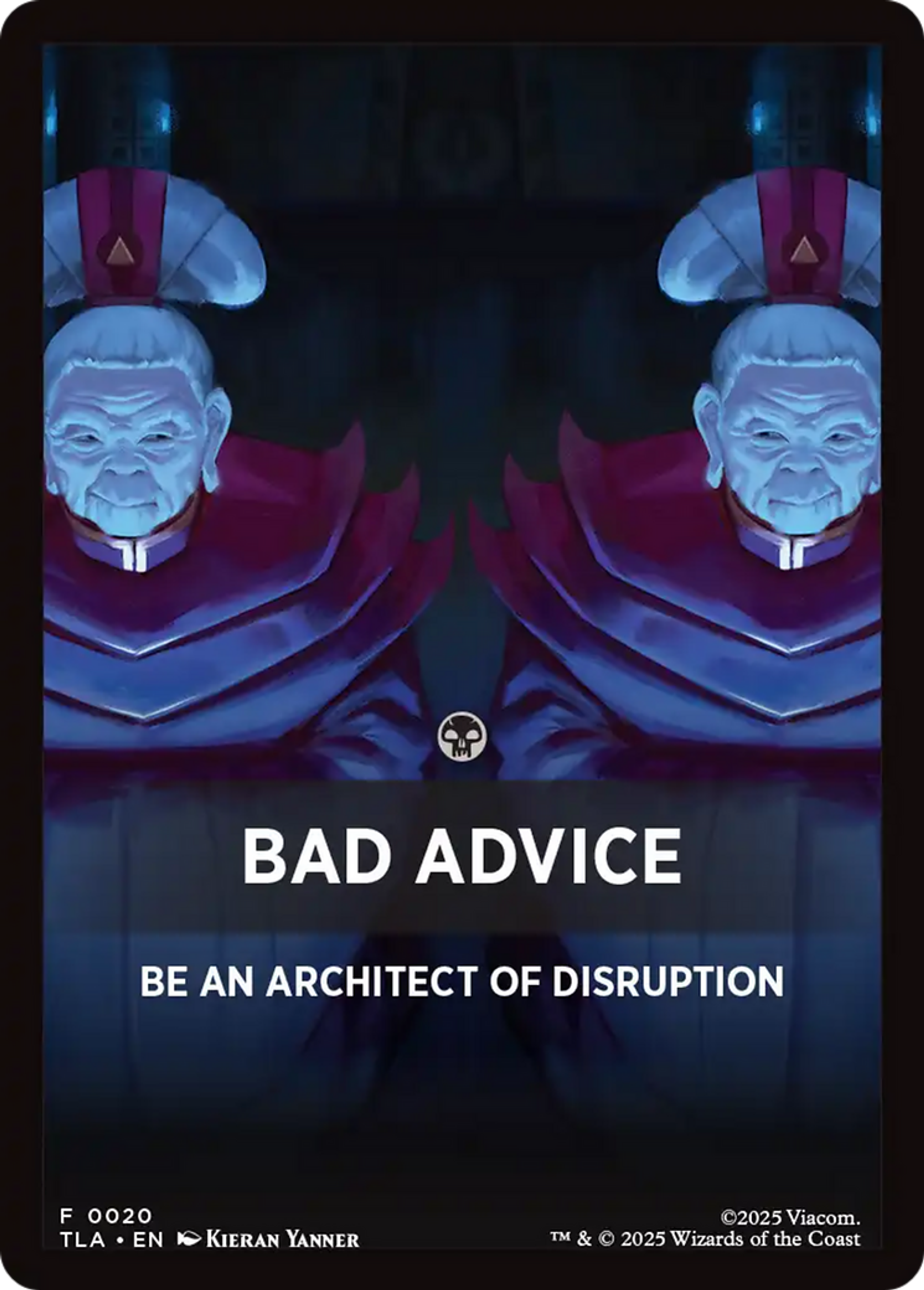 Bad Advice — Avatar: The Last Airbender Jumpstart Front Cards — Magic: The Gathering
