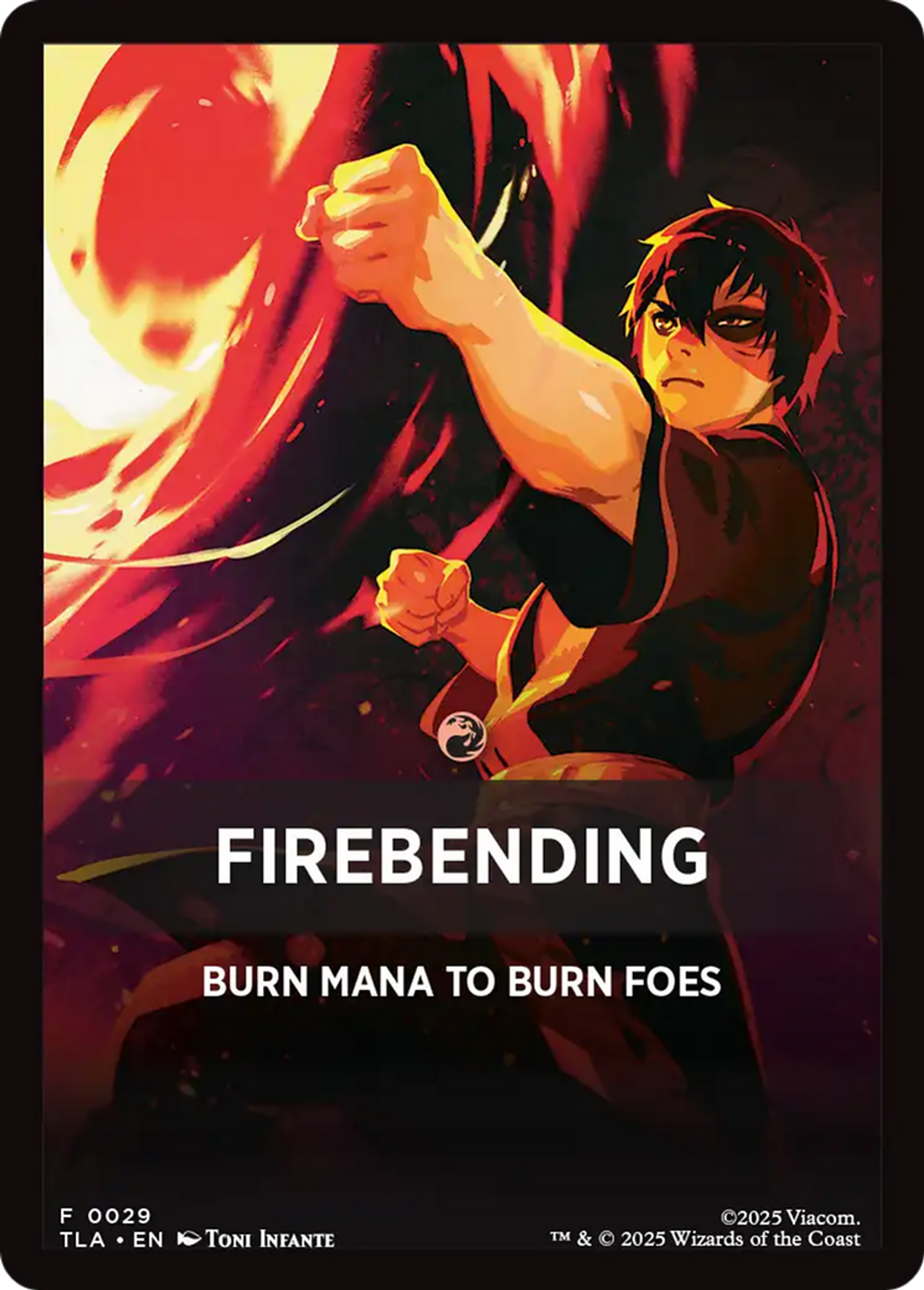 Firebending — Avatar: The Last Airbender Jumpstart Front Cards — Magic: The Gathering
