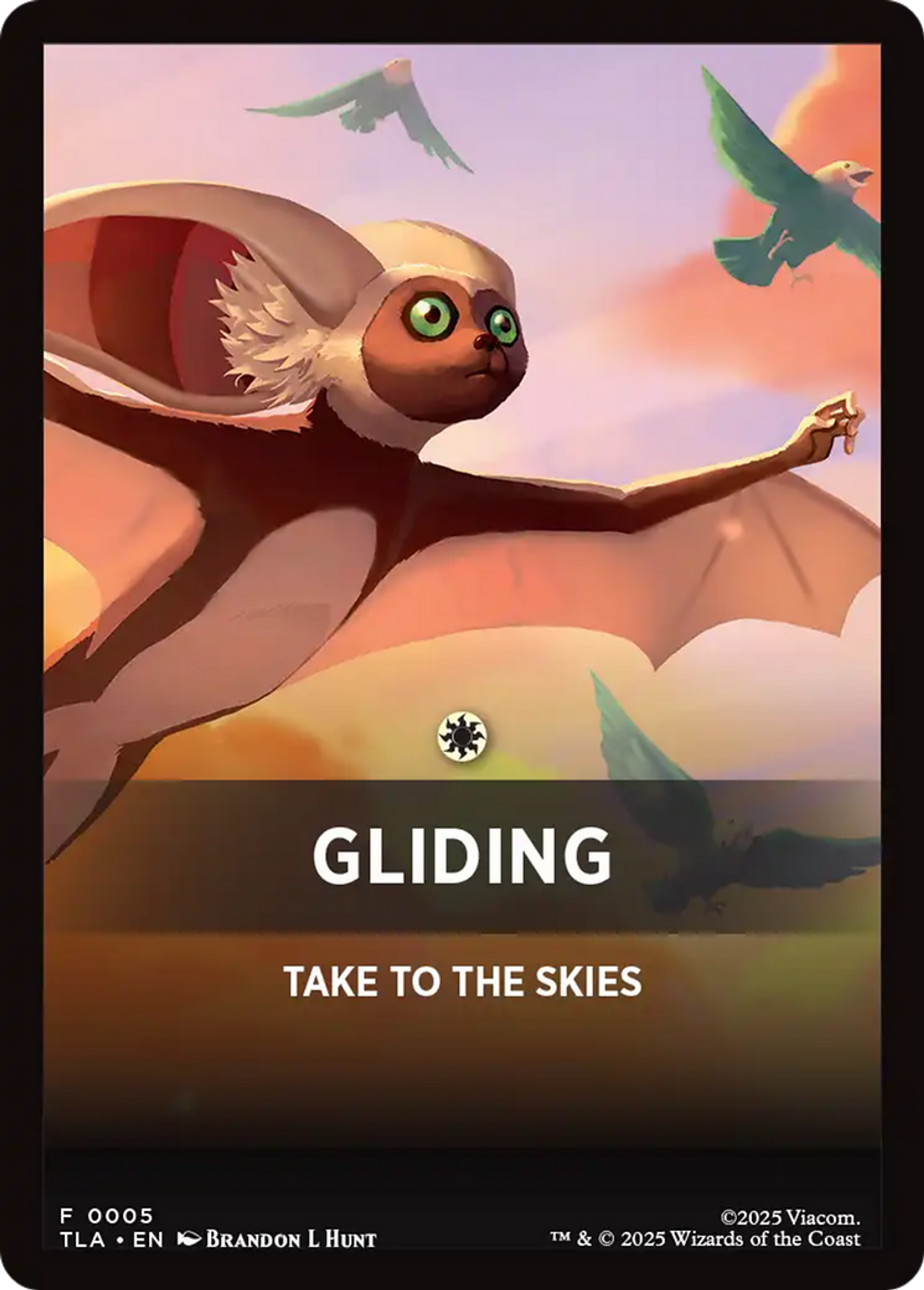 Gliding — Avatar: The Last Airbender Jumpstart Front Cards — Magic: The Gathering