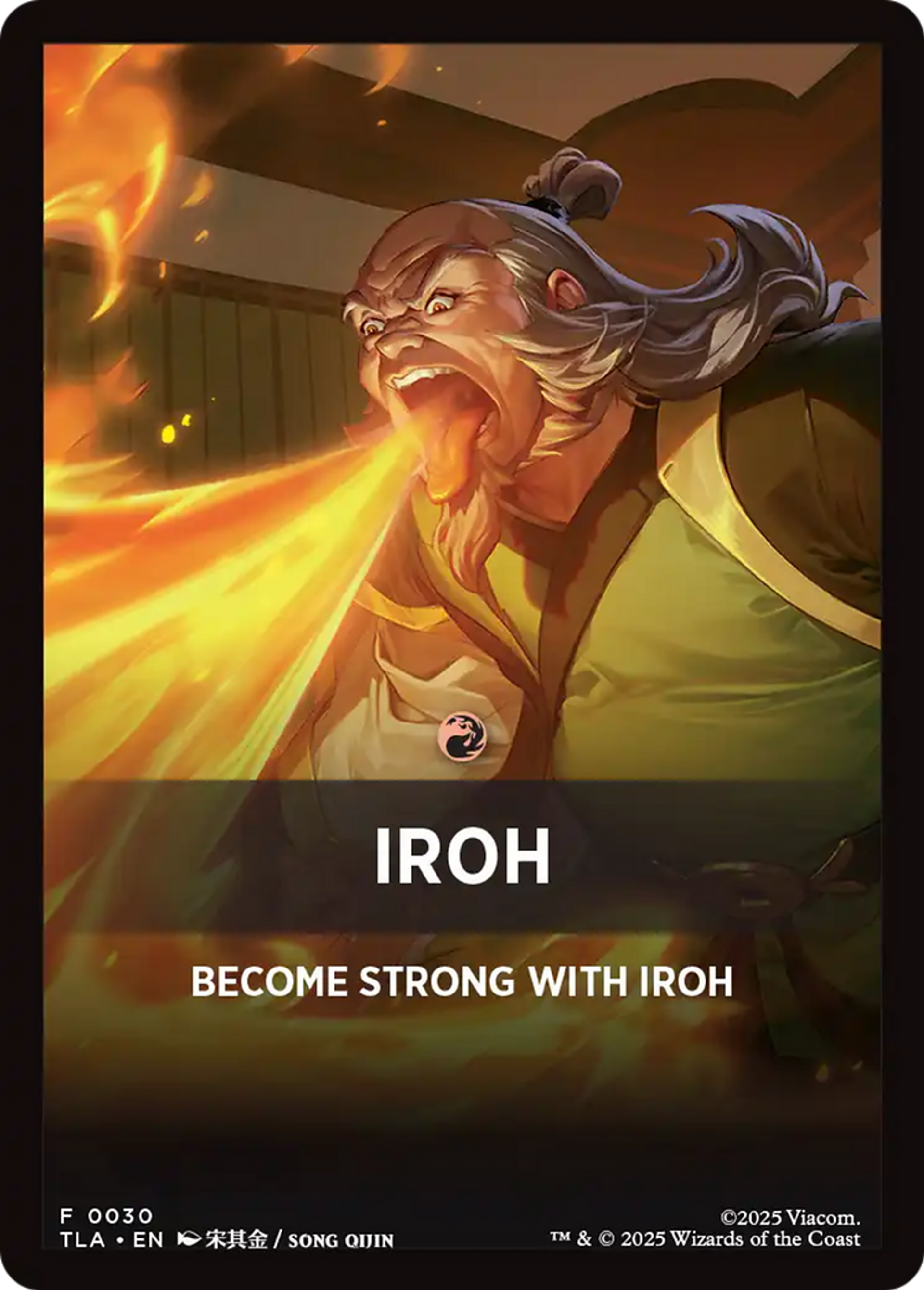 Iroh — Avatar: The Last Airbender Jumpstart Front Cards — Magic: The Gathering