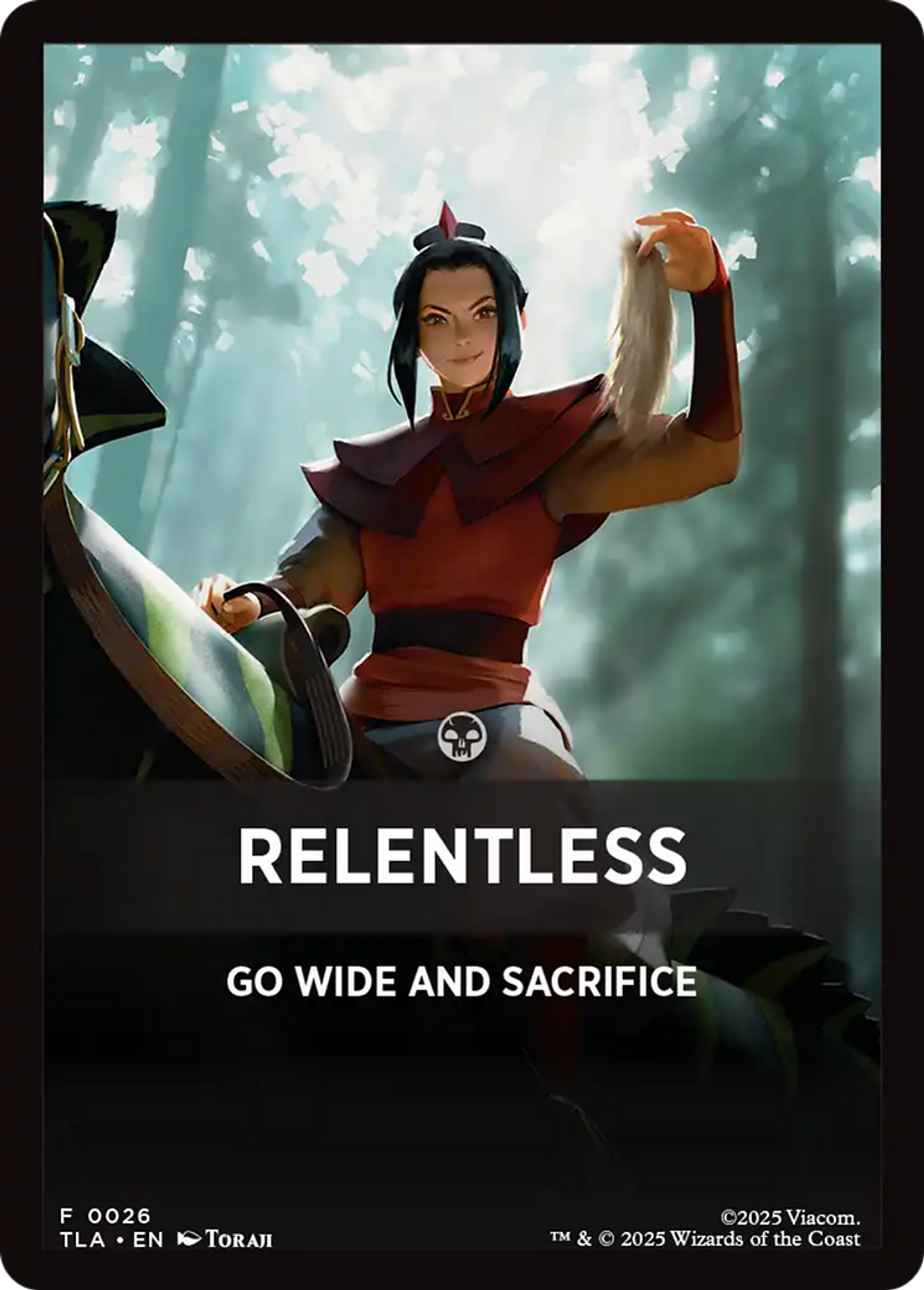 Relentless — Avatar: The Last Airbender Jumpstart Front Cards — Magic: The Gathering