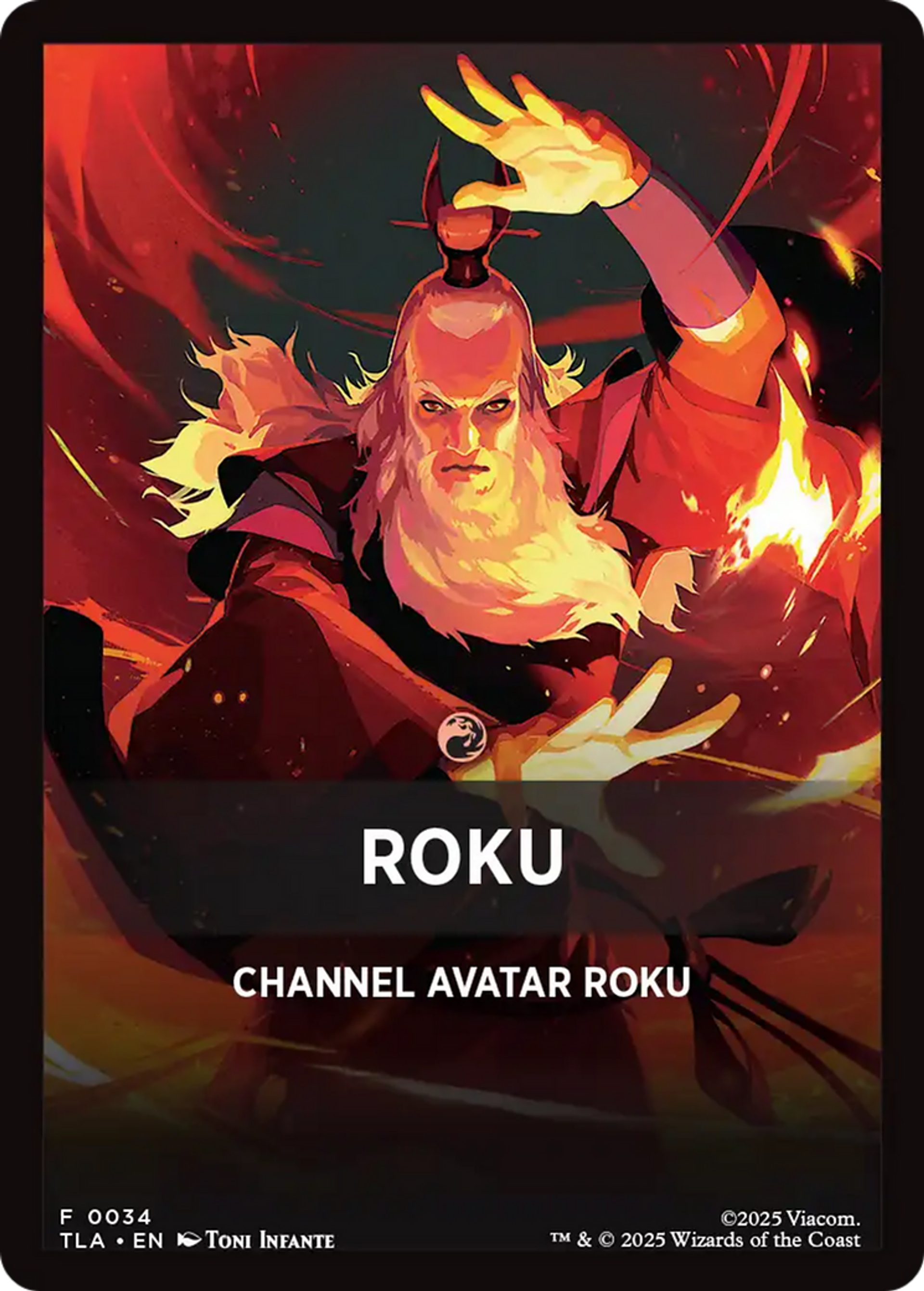 Roku — Avatar: The Last Airbender Jumpstart Front Cards — Magic: The Gathering