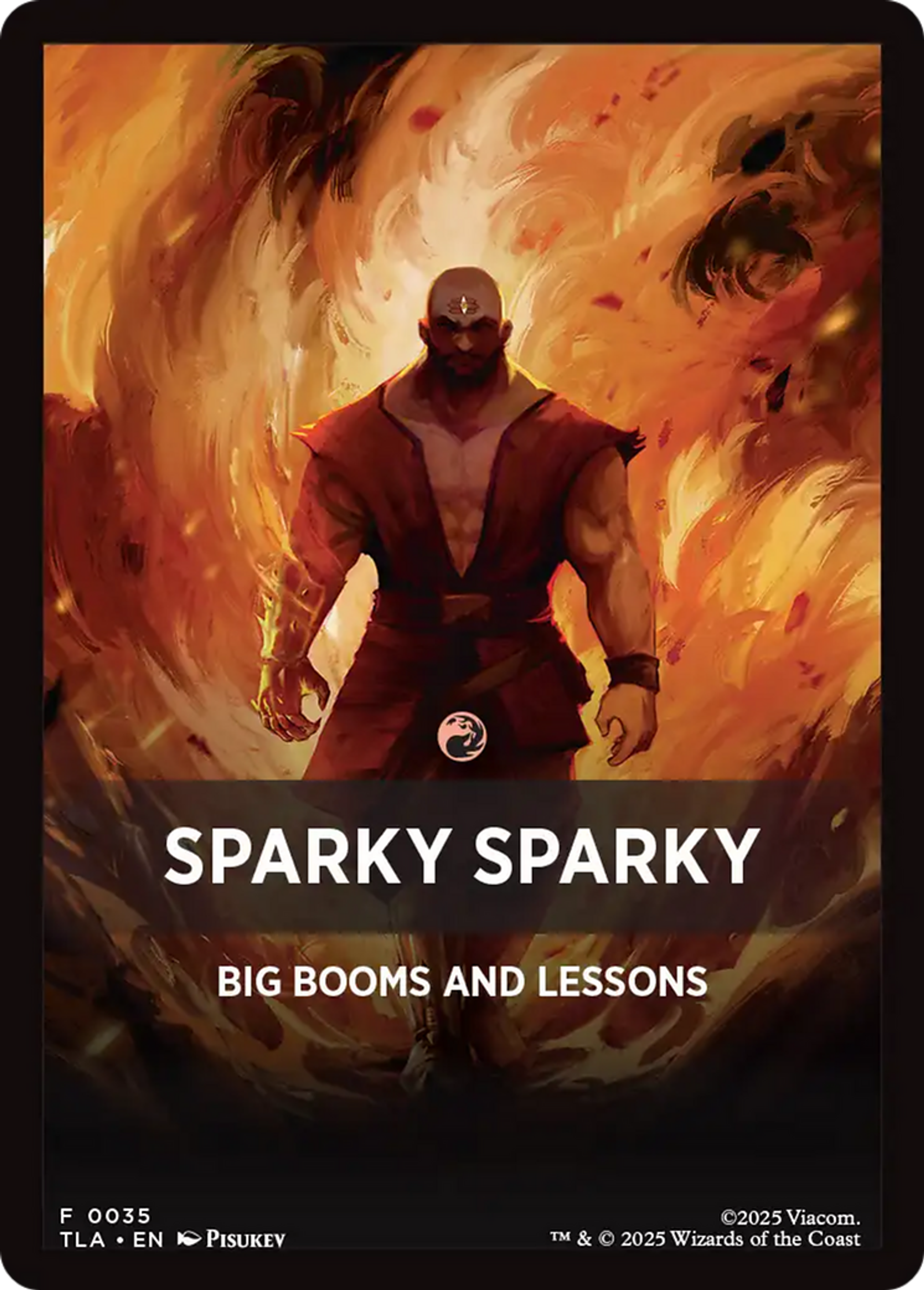 Sparky Sparky — Avatar: The Last Airbender Jumpstart Front Cards — Magic: The Gathering
