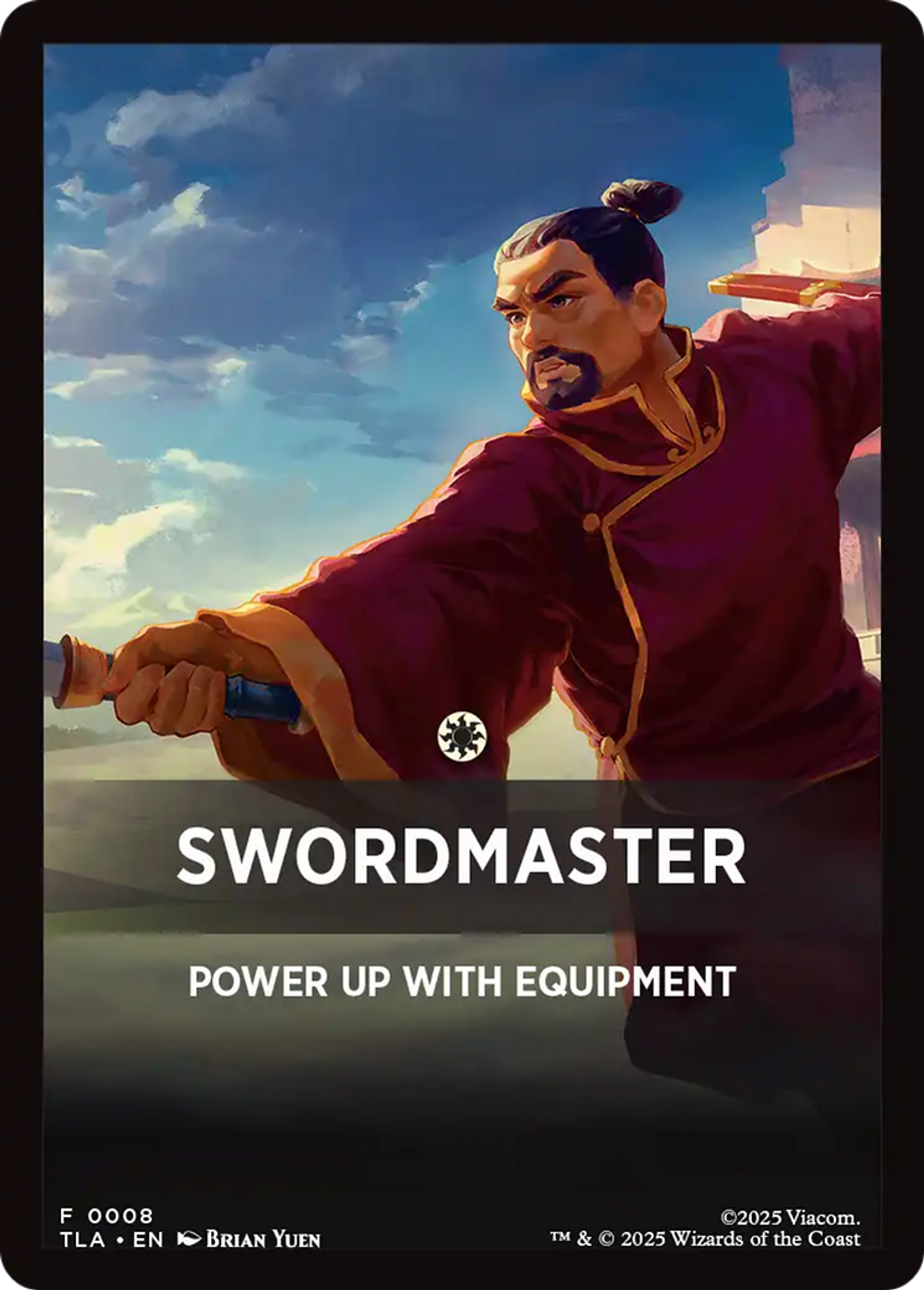 Swordmaster — Avatar: The Last Airbender Jumpstart Front Cards — Magic: The Gathering